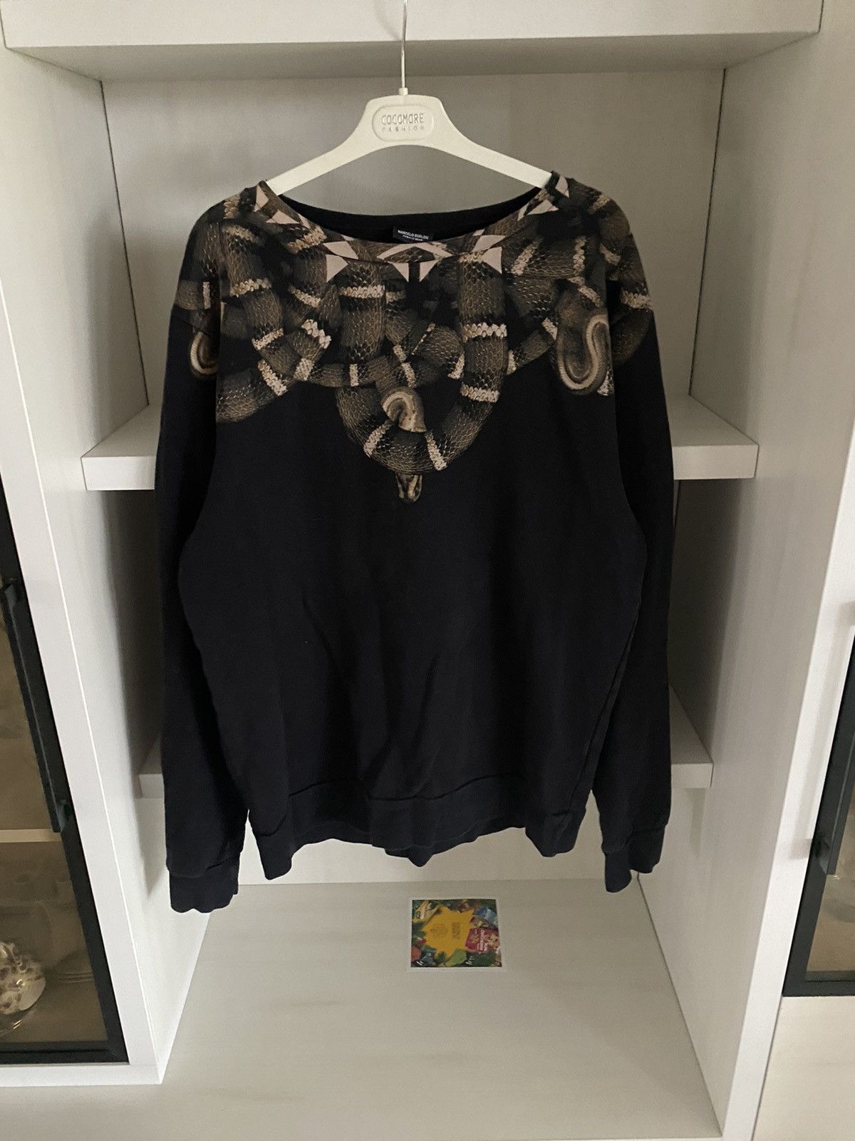 Marcelo Burlon Marcelo Burlon Crewneck Brown Snake Japanese Drip Y2K Rare Size US M / EU 48-50 / 2 - 2 Thumbnail