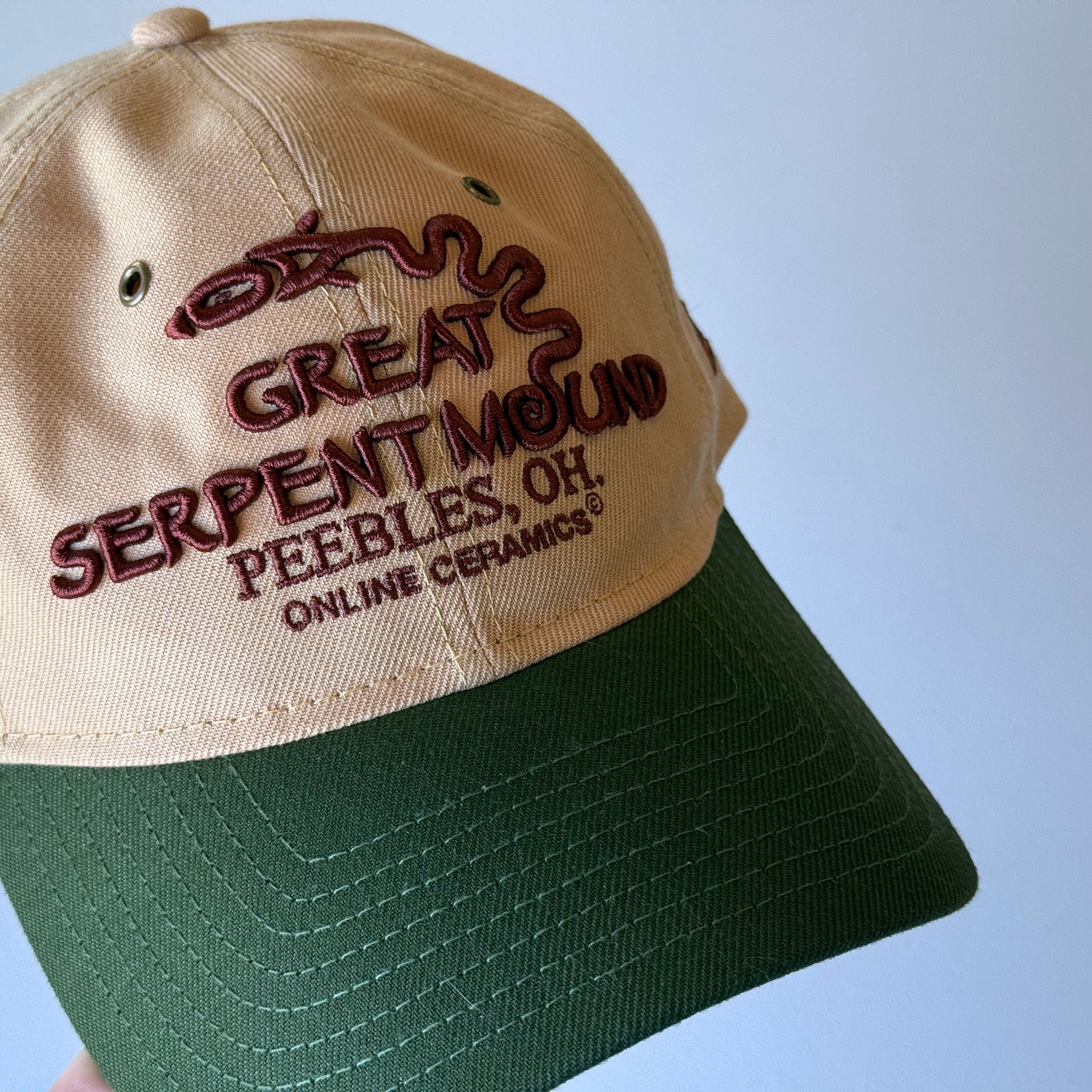 Online Ceramics Online Ceramics 2025 Great Serpent Mound Hat Size ONE SIZE - 6 Thumbnail
