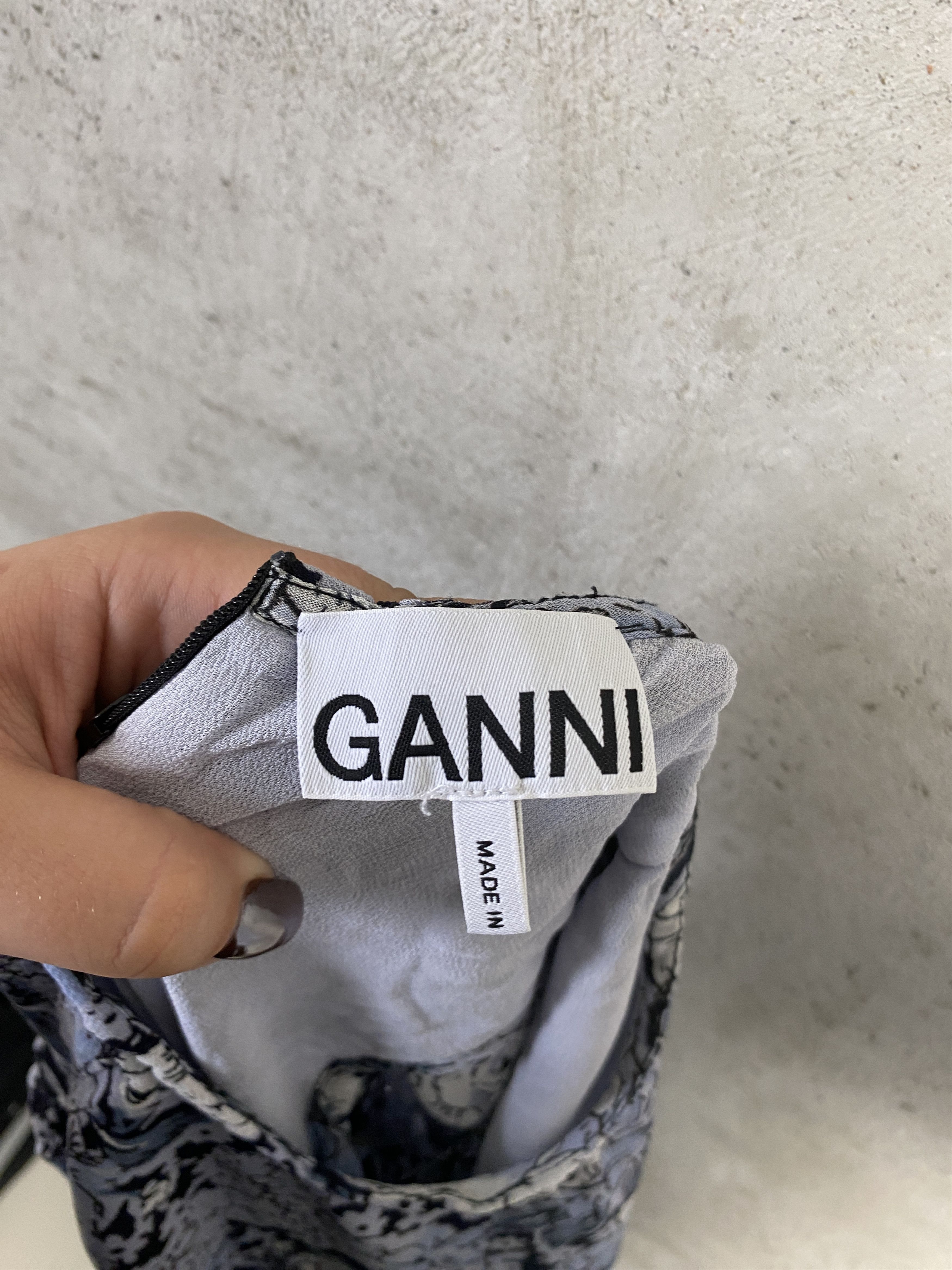 Ganni Ganni floral viscose dress casual formal Size S / US 4 / IT 40 - 4 Thumbnail