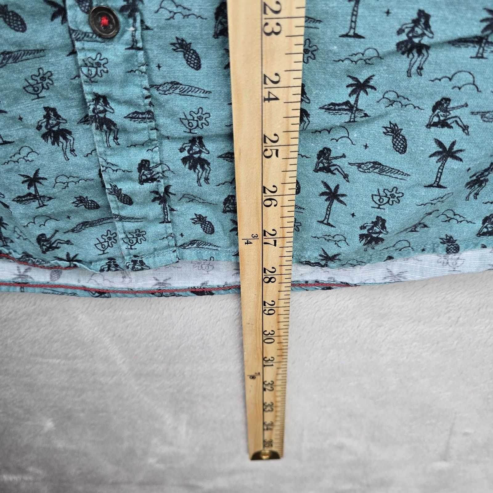 Other Iron And Resin Shirt Large Hula Dreams Aop Freedom Riders Size US L / EU 52-54 / 3 - 9 Thumbnail