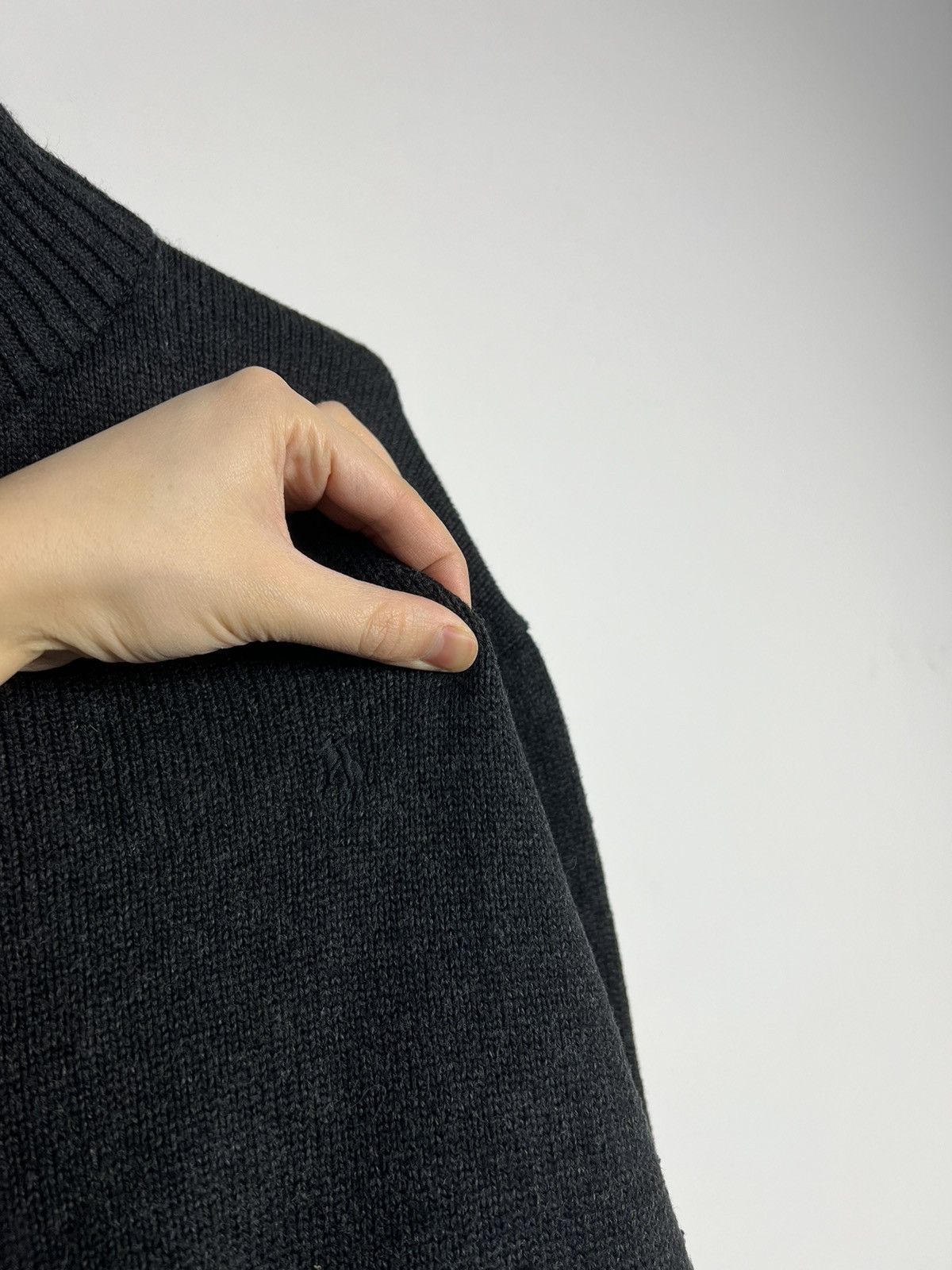 Polo Ralph Lauren × Ralph Lauren Sweater Polo Ralph Lauren black pony new collection Size US XL / EU 56 / 4 - 3 Thumbnail