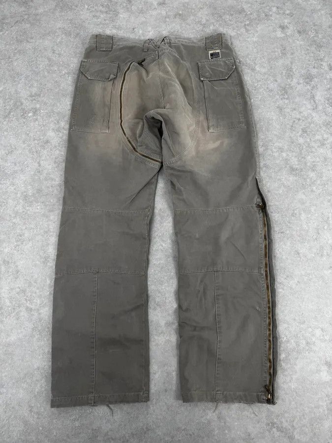 Maison Margiela AW2006 Mason’s Ultimate Backzip Green Cargo Pants Size US 32 / EU 48 - 5 Thumbnail