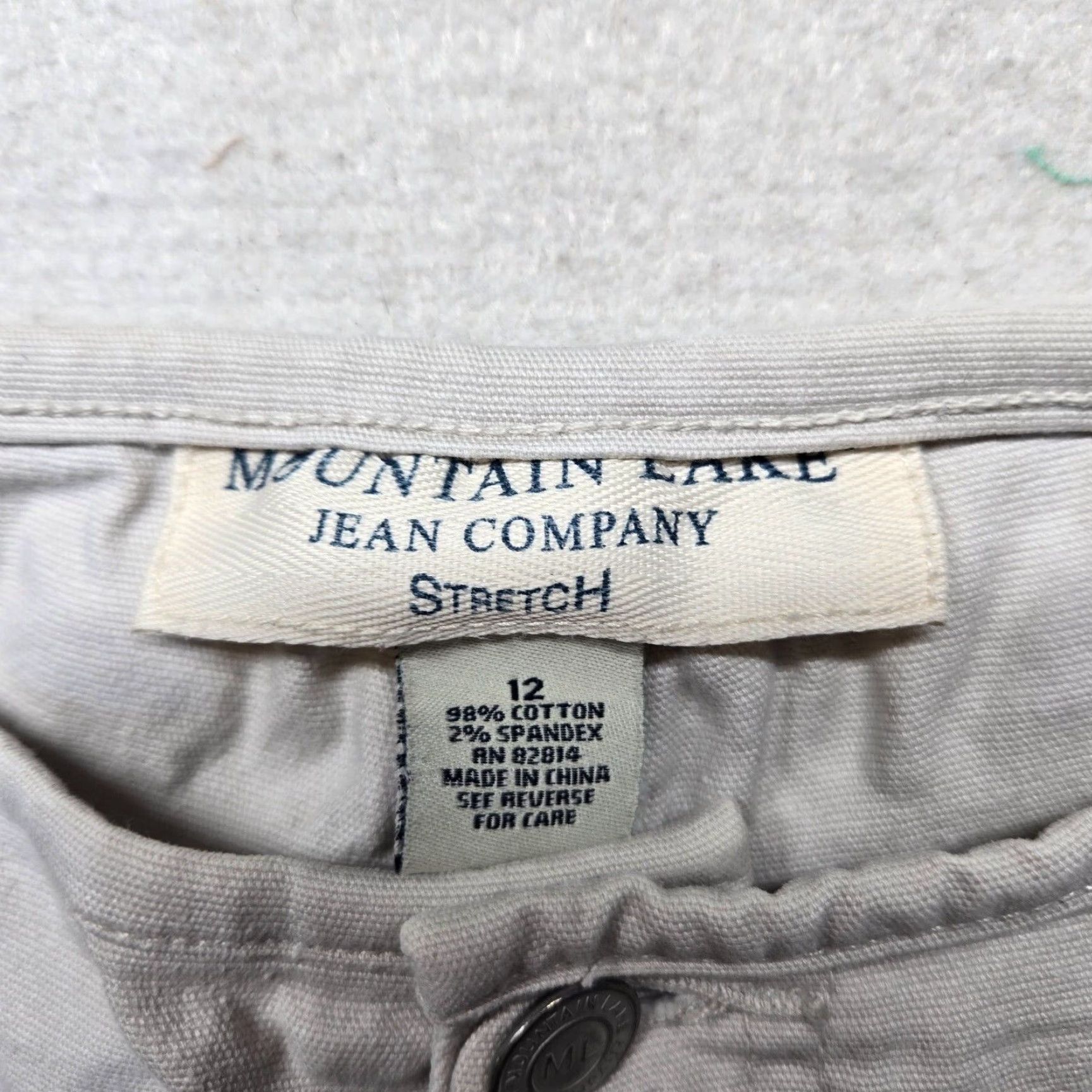 Vintage Mountain Lake Pants Cargo Beige Capris Size 6 Adult Womens Size 28" / US 6 / IT 42 - 3 Thumbnail