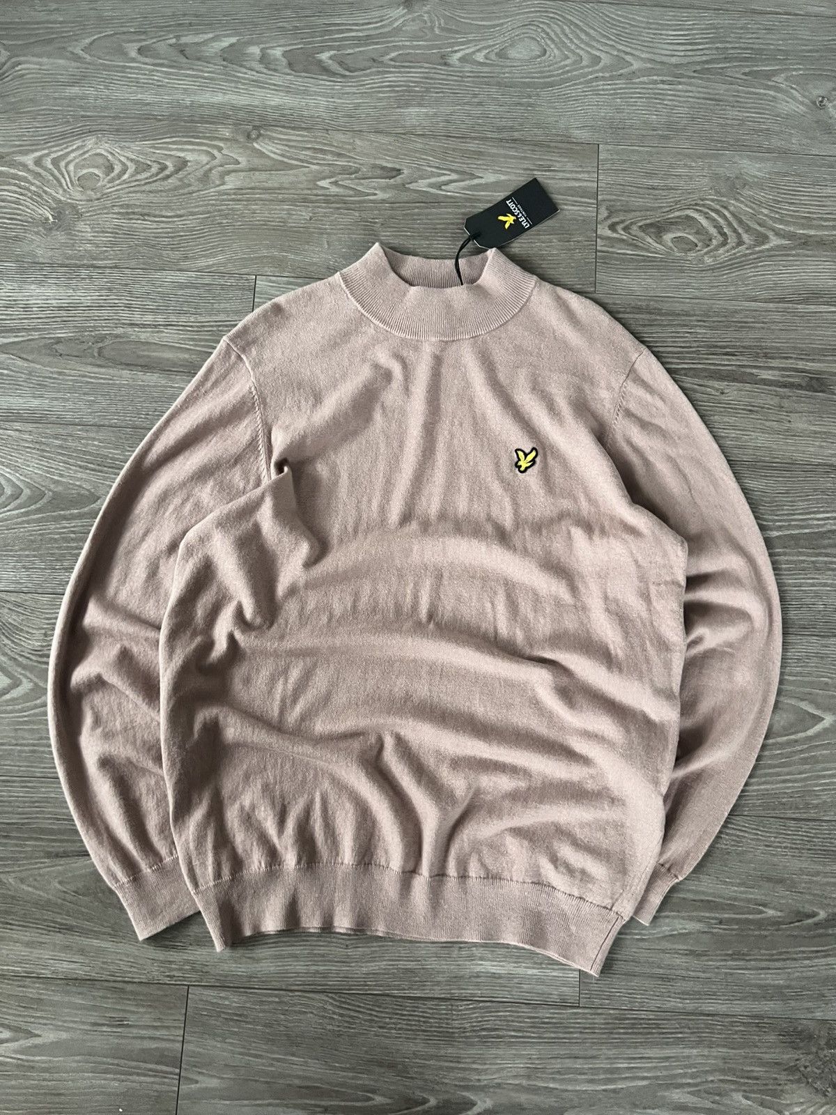 Designer × Lyle & Scott ‼️New Lyle & Scott Casual High Neck Wool Sweater‼️ Size US XL / EU 56 / 4 - 6 Thumbnail