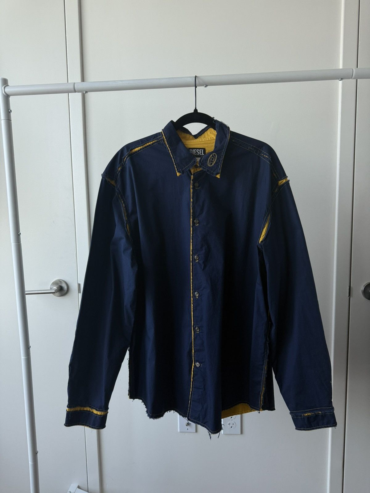 Diesel Diesel by Glenn Martens Deconstructed shirt Size US XL / EU 56 / 4 - 1 Thumbnail