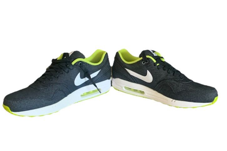 Nike Nike Air Max 1 Black Denim Cyber 512033-019 Size 12 Size US 12 / EU 45 - 4 Thumbnail