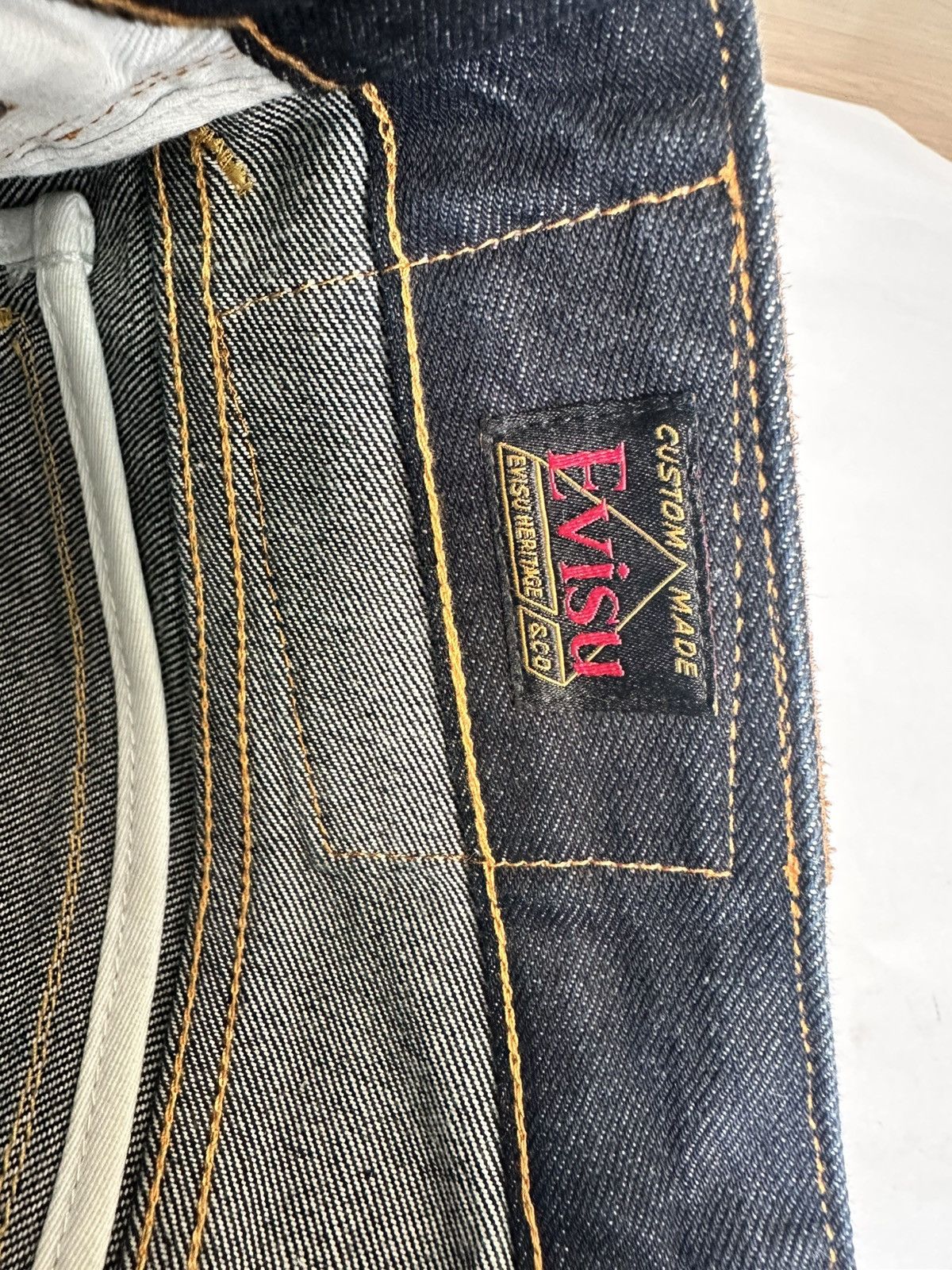 Evisu EVISU MULTICOLOR PAINTED DIACOCK JEAN SIZE 30X36 Size US 30 / EU 46 - 6 Thumbnail