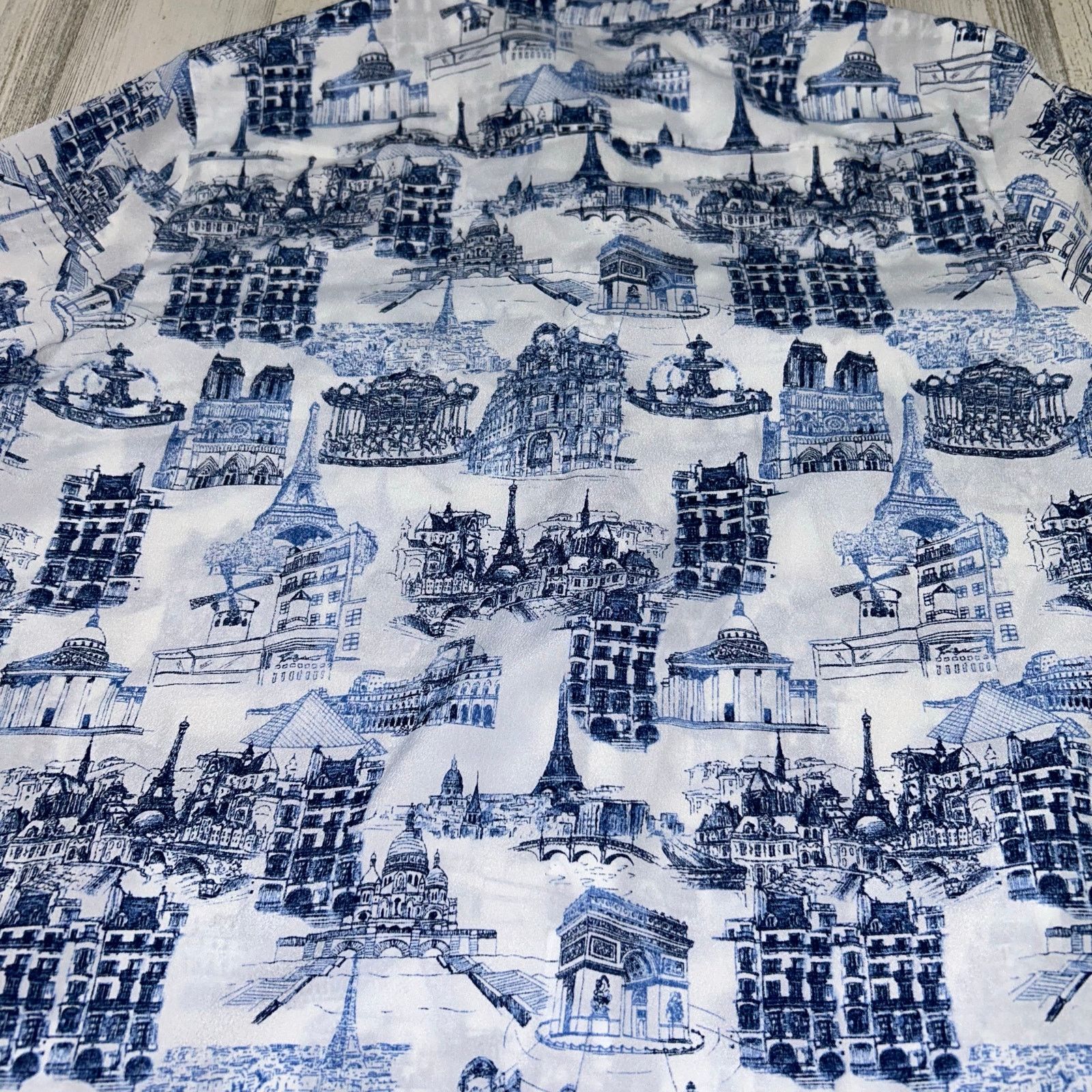 Karl Lagerfeld Karl Lagerfeld Paris Scenes Button Up Shirt Women's Large Size L / US 10 / IT 46 - 6 Thumbnail