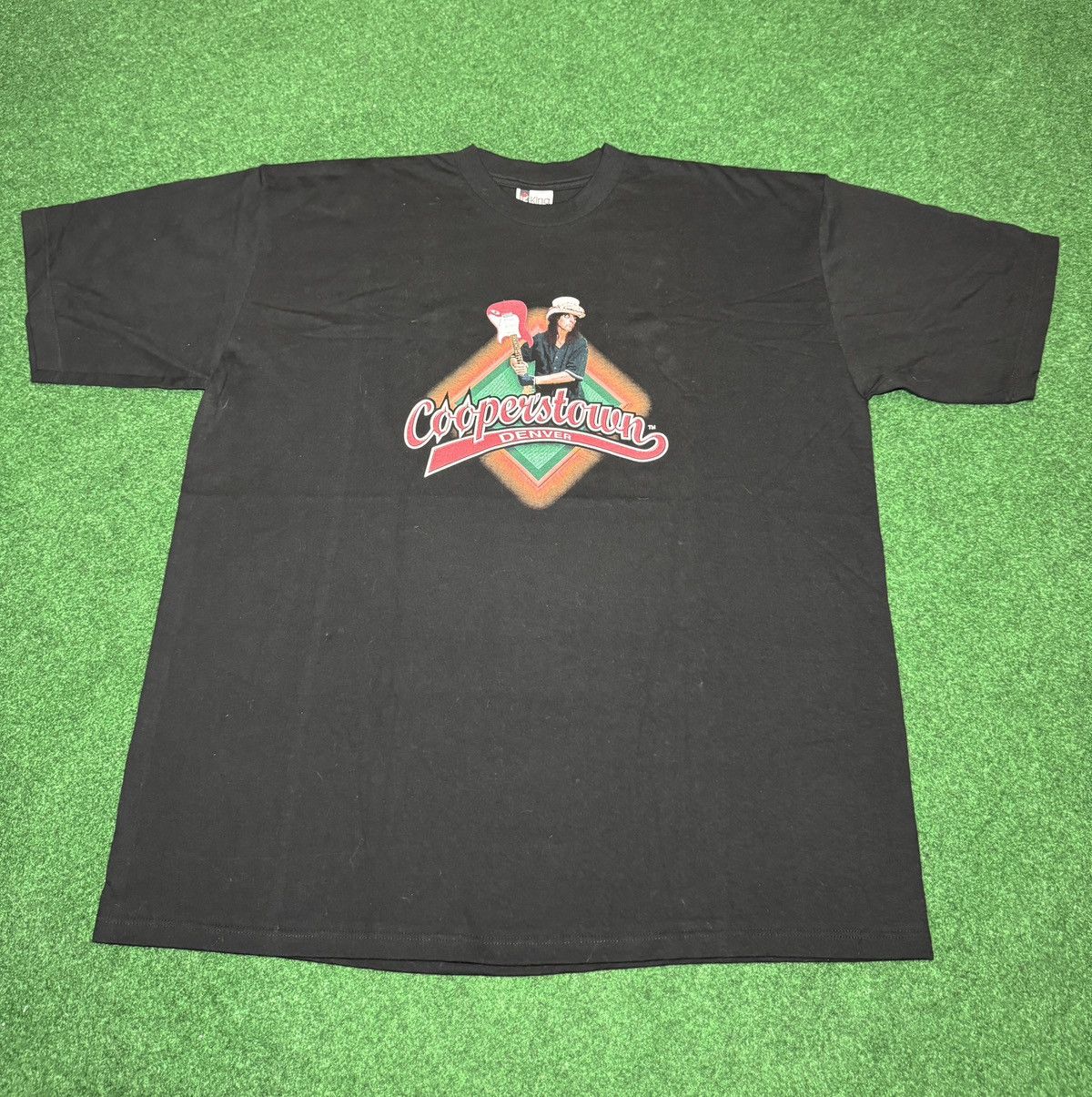 Band Tees × Vintage Vtg RARE Alice Cooper Cooperstown Denver Restaurant T Shirt Size US XXL / EU 58 / 5 - 1 Thumbnail