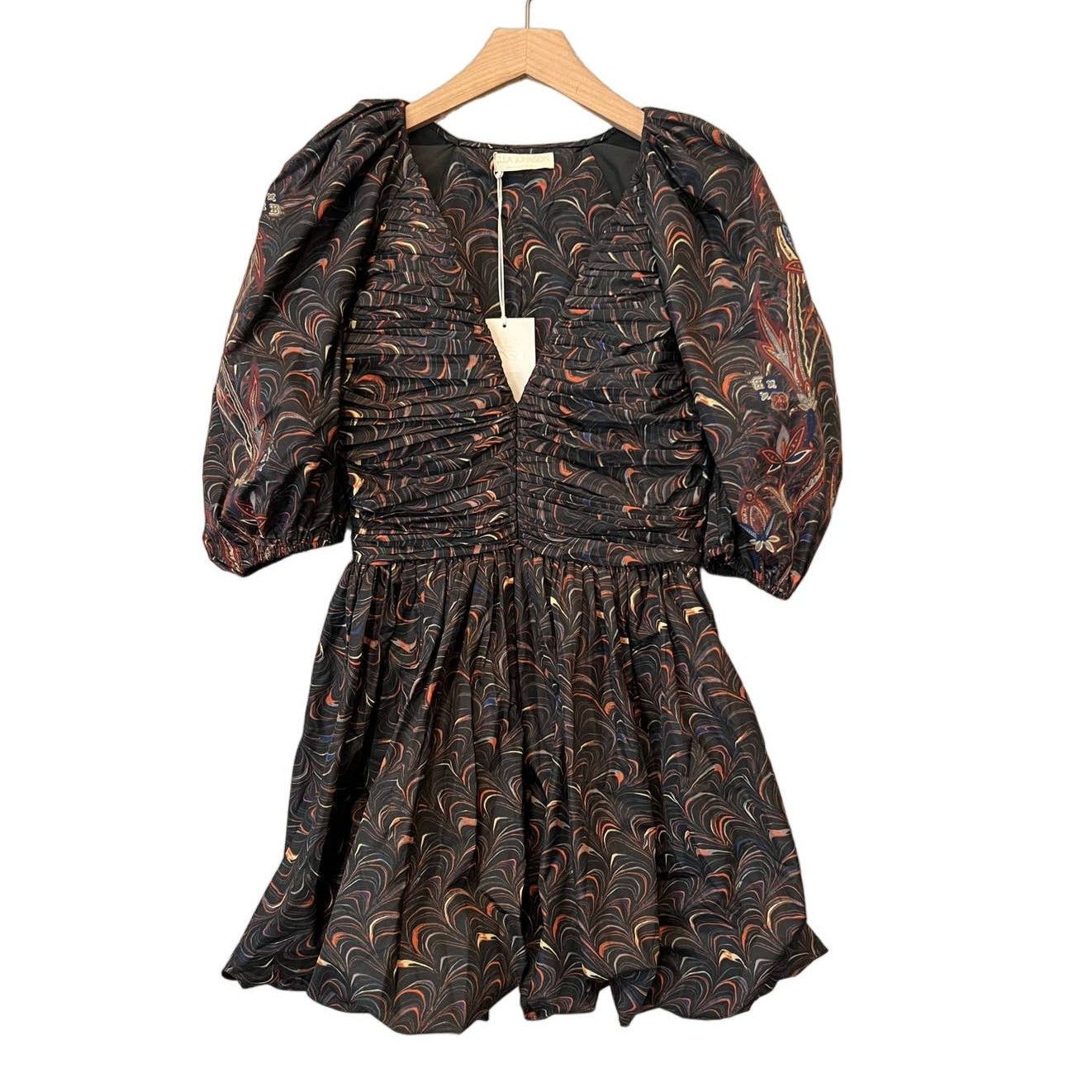 Ulla Johnson NWT ULLA JOHNSON Gwen Elbow Puff-sleeve Mini Dress Size 2 Size XS / US 0-2 / IT 36-38 - 3 Thumbnail