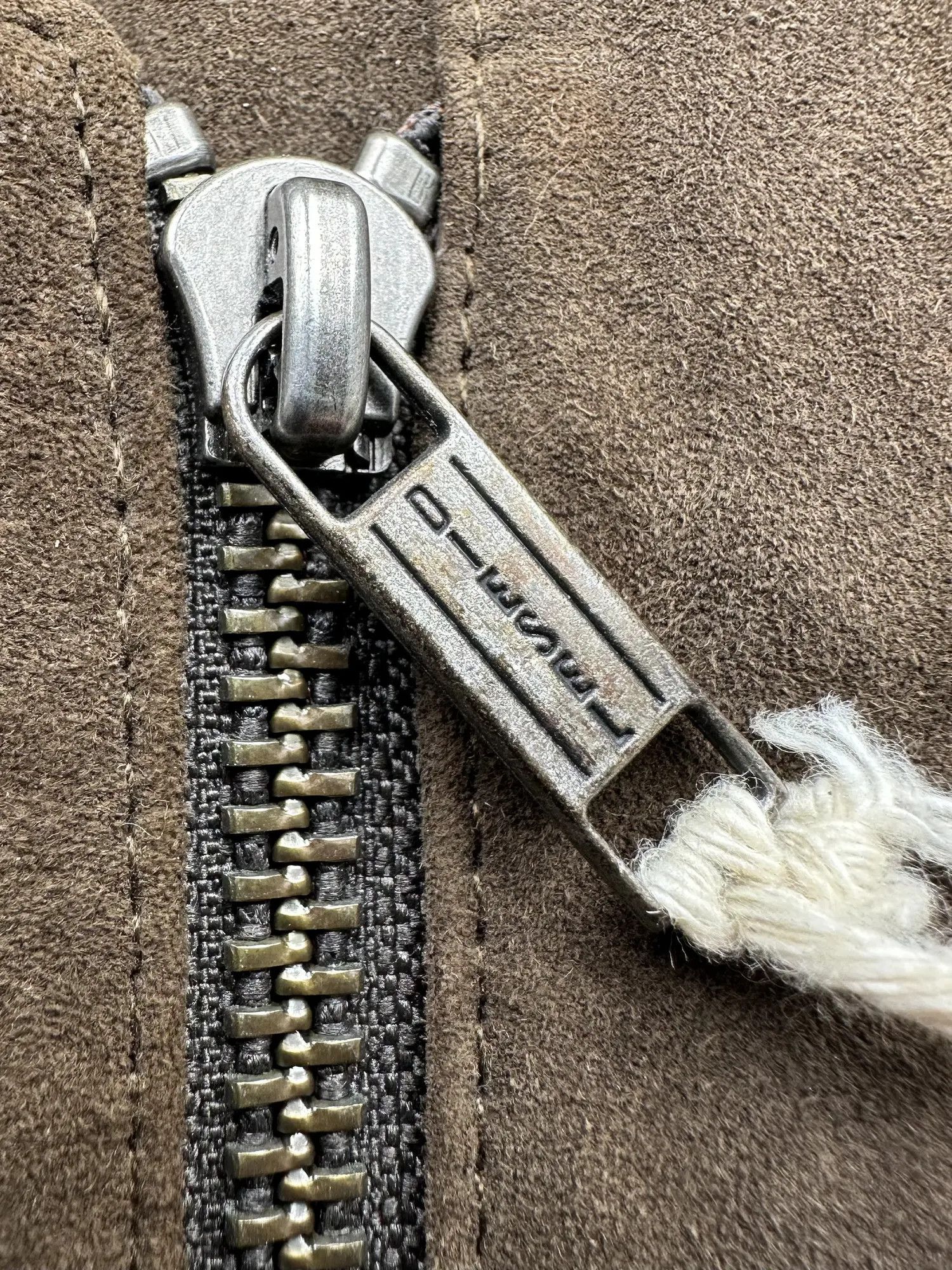 Diesel Diesel Vintage Suede Leather With Zipped Vest (B243) Size S / US 4 / IT 40 - 4 Thumbnail