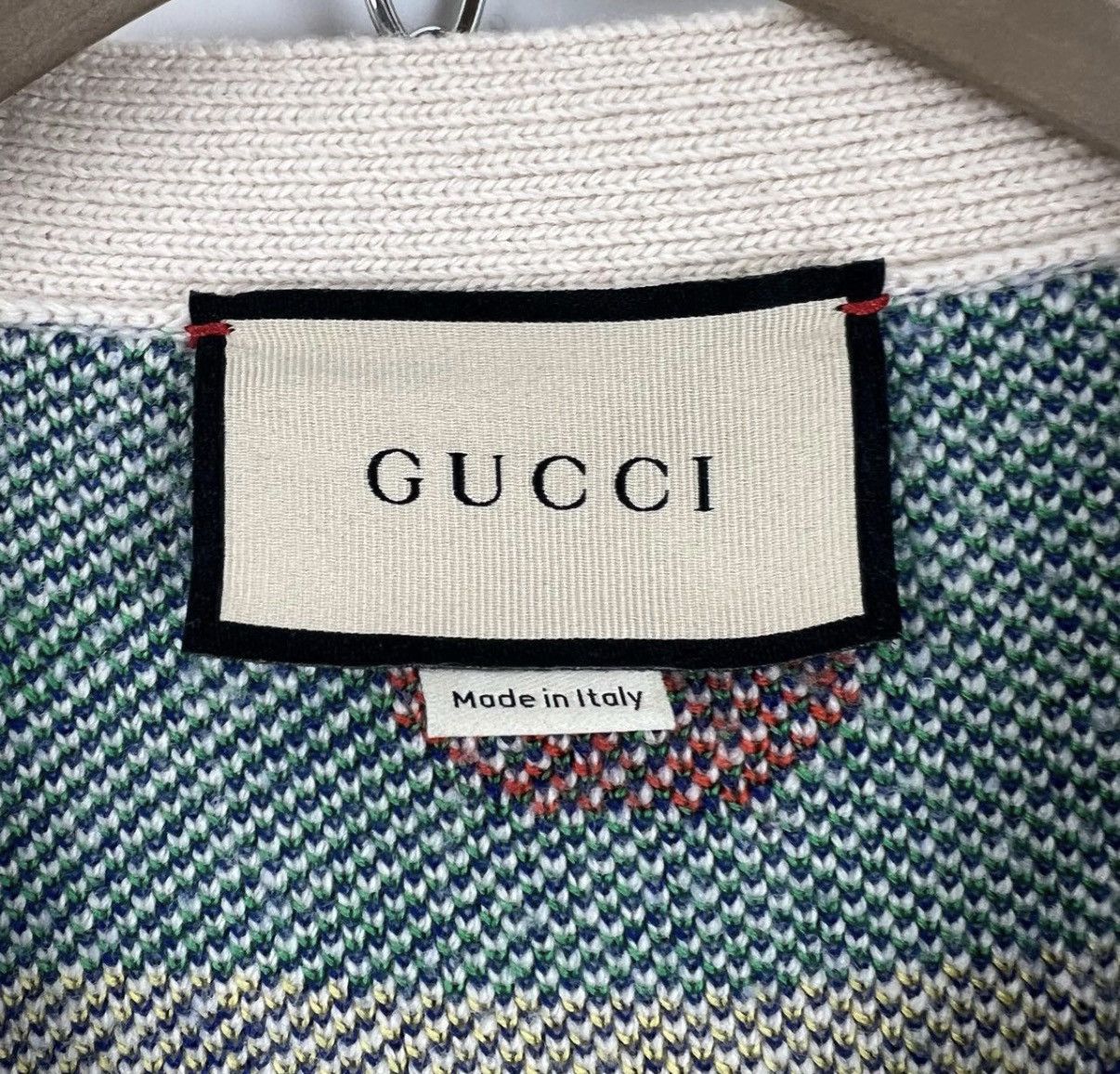 Gucci Gucci/Star Double G Monogram Knit Cardigan K12 Size XS / US 0-2 / IT 36-38 - 4 Thumbnail