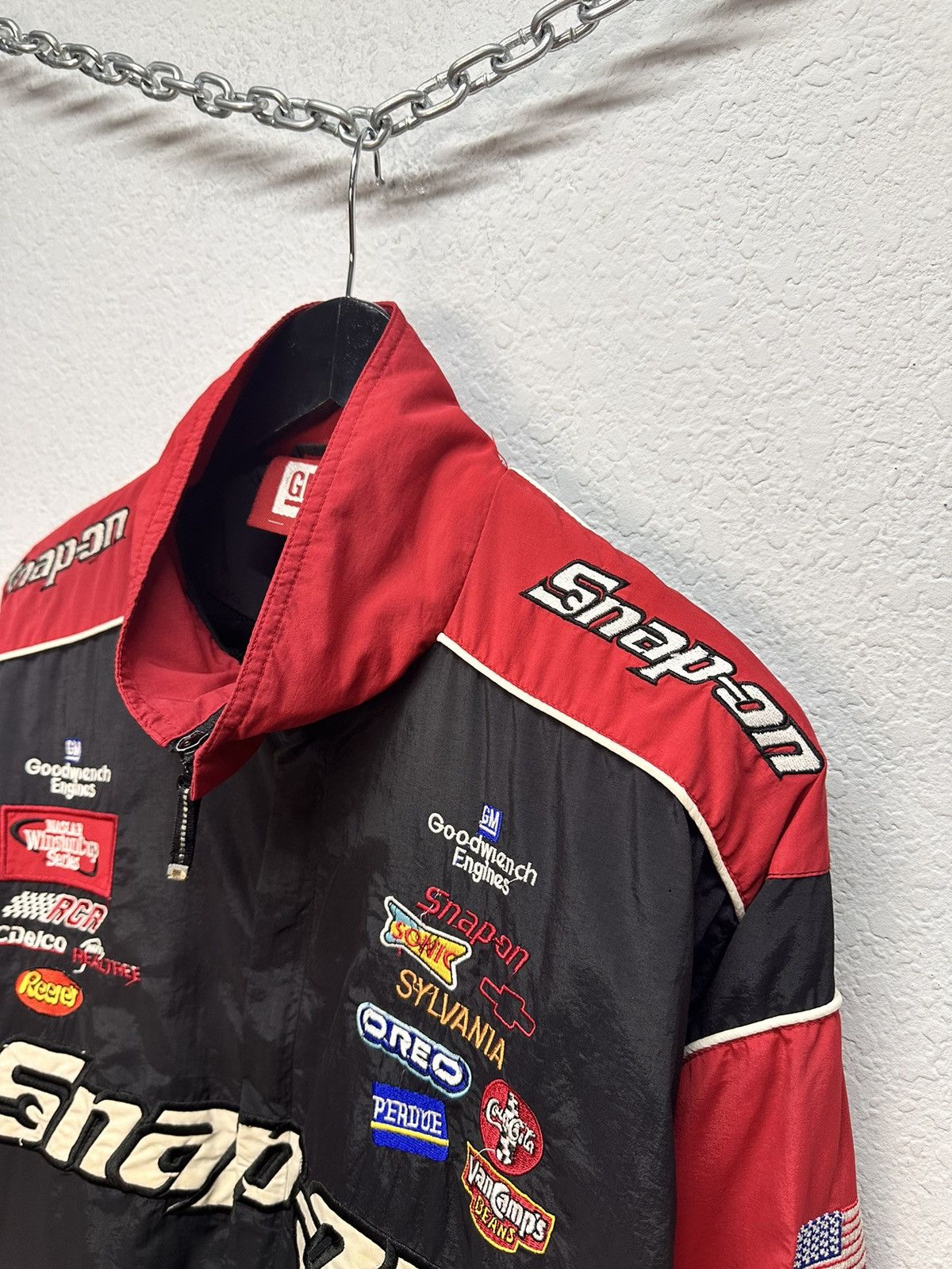 Other Vintage Jacket Red Bull Vodafone Nascar Leather Ferrari Y2K Size US XL / EU 56 / 4 - 5 Thumbnail