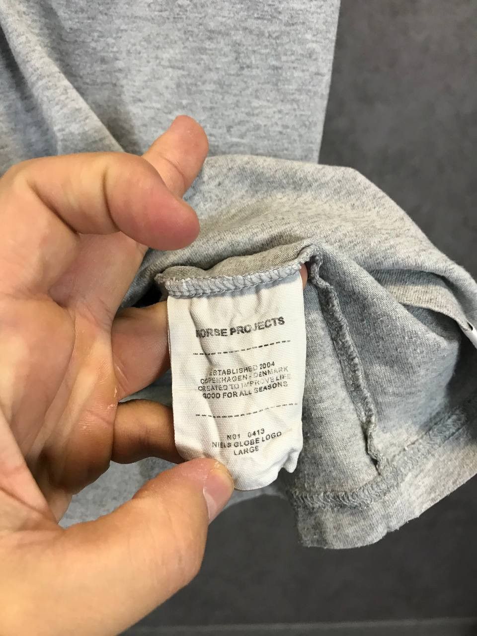 Norse Projects Norse Project big logo tee Size US L / EU 52-54 / 3 - 8 Thumbnail