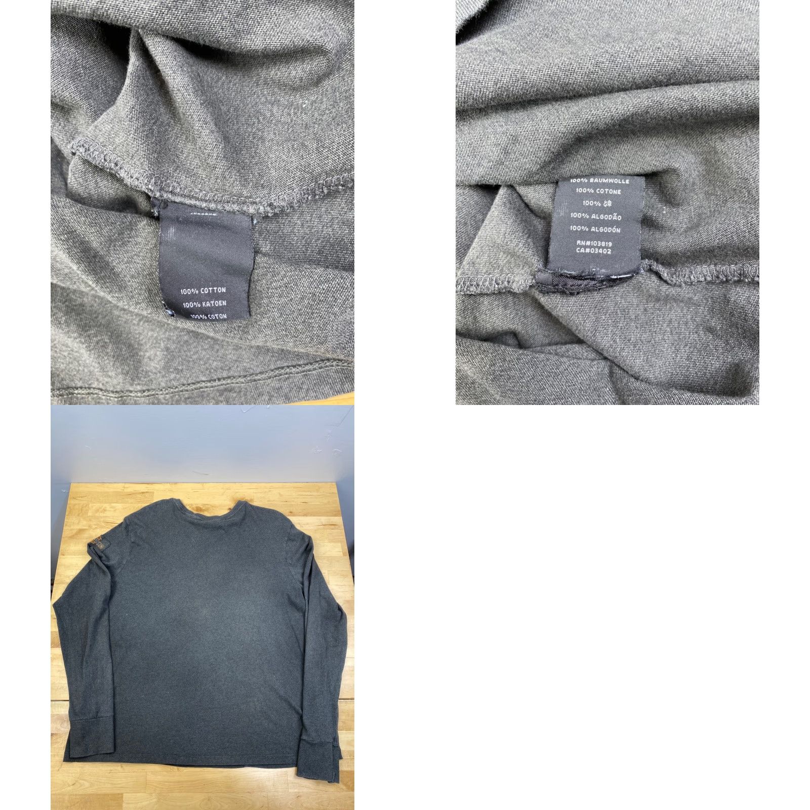Harley Davidson Harley Davidson Long Sleeve Shirt Womens 2XL Gray Casual Motorcycle Biker 10011 Size XXL / US 16-18 / IT 52-54 - 8 Thumbnail
