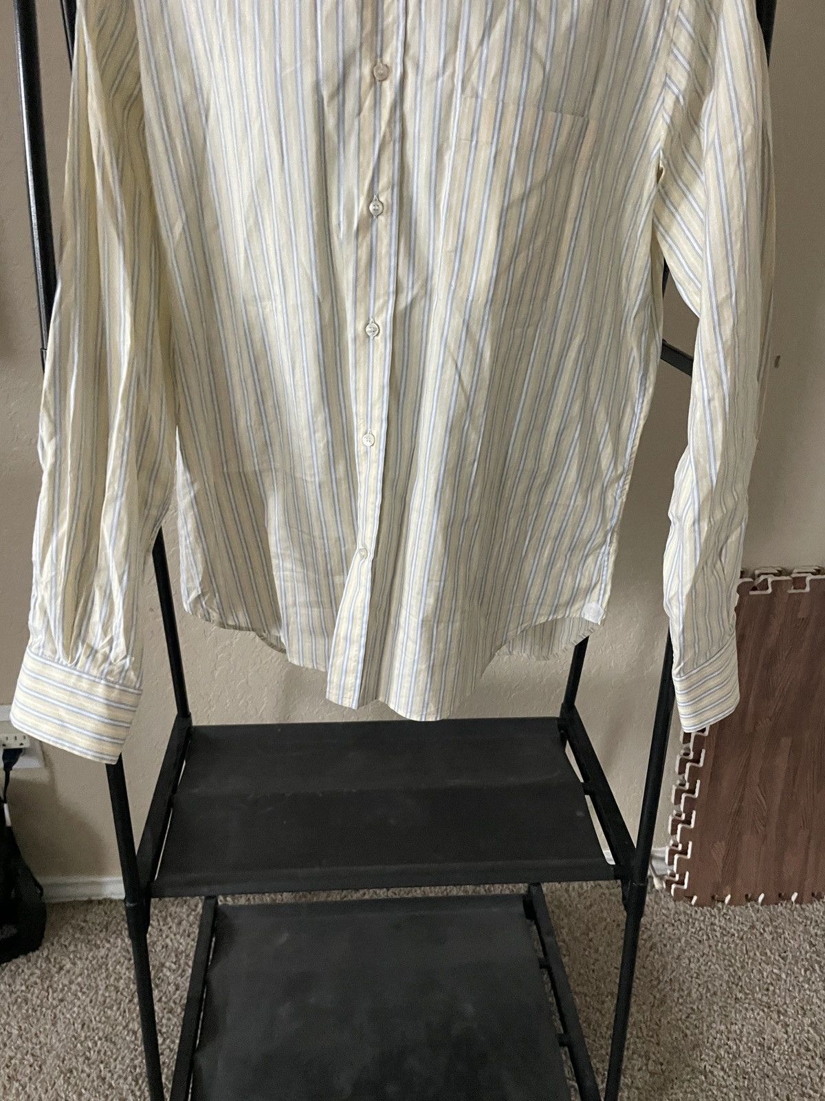 Loro Piana Striped Button down 100% cotton shirt Size US XL / EU 56 / 4 - 2 Thumbnail