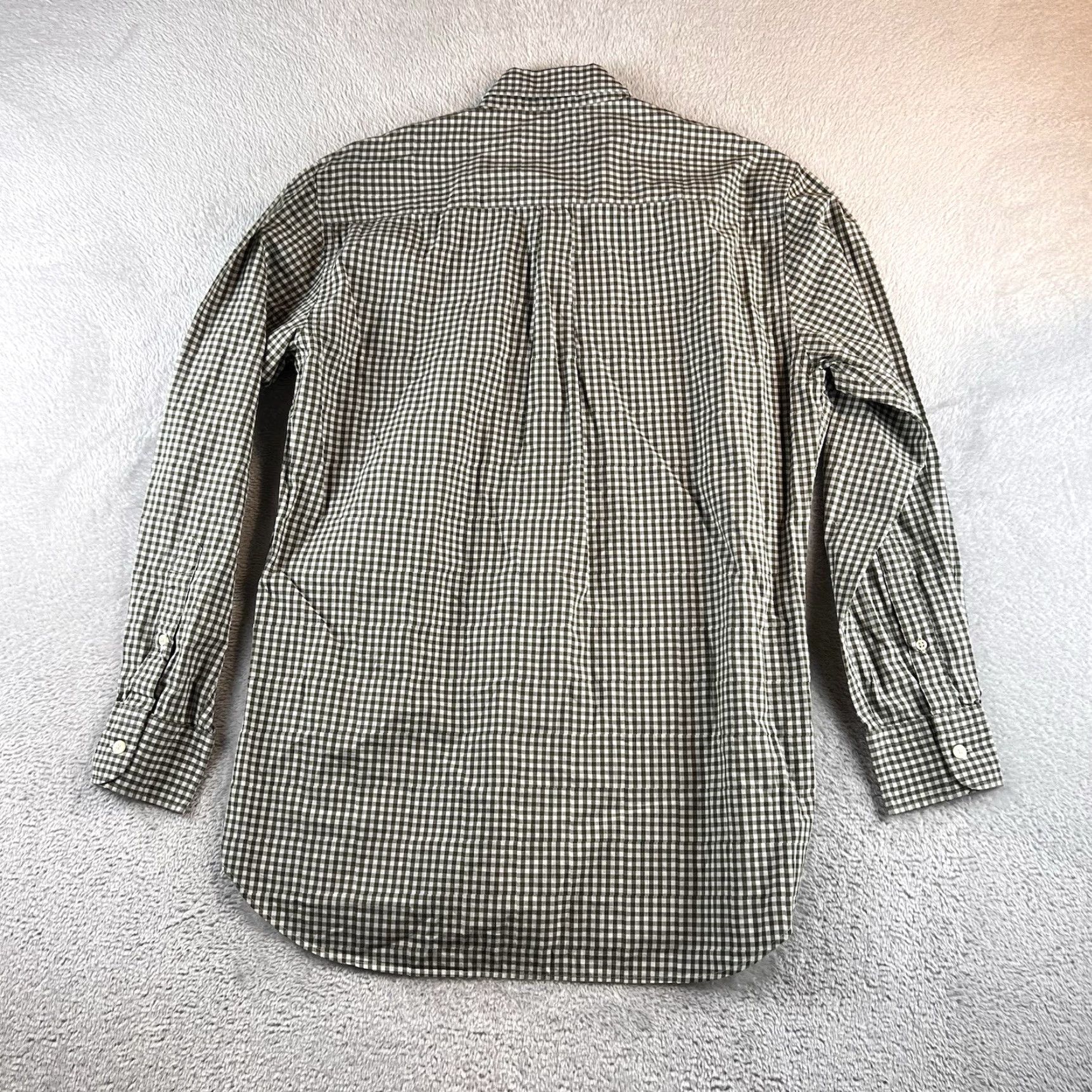 Peter Millar Peter Millar Mens Plaid Button-Up Shirt M Green Gingham Long Sleeve Preppy Mens Size US M / EU 48-50 / 2 - 2 Thumbnail