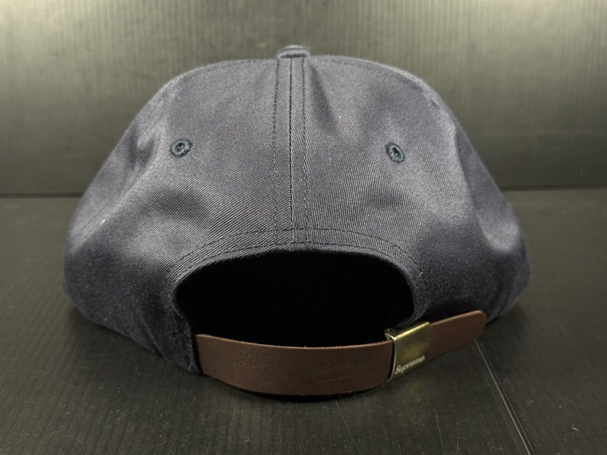 Supreme SUPREME SS18 CLASSIC LOGO 6-PANEL NAVY HAT BNWOT Size ONE SIZE - 3 Thumbnail