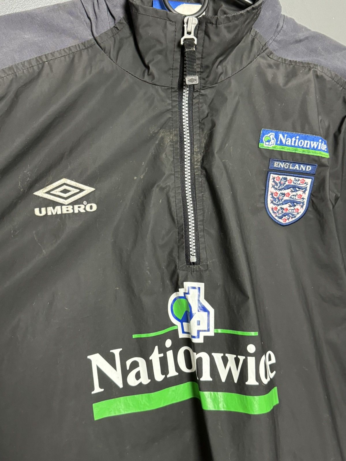 Umbro Vintage England National Team Training Football Jacket Size US M / EU 48-50 / 2 - 3 Thumbnail