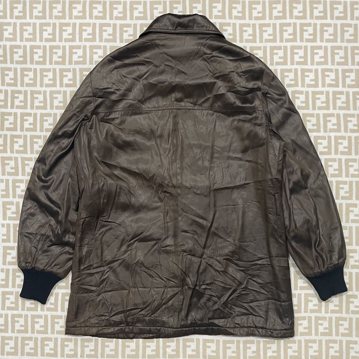 Fendi × Vintage Fendi Quilted Long Jacket Size US L / EU 52-54 / 3 - 3 Thumbnail
