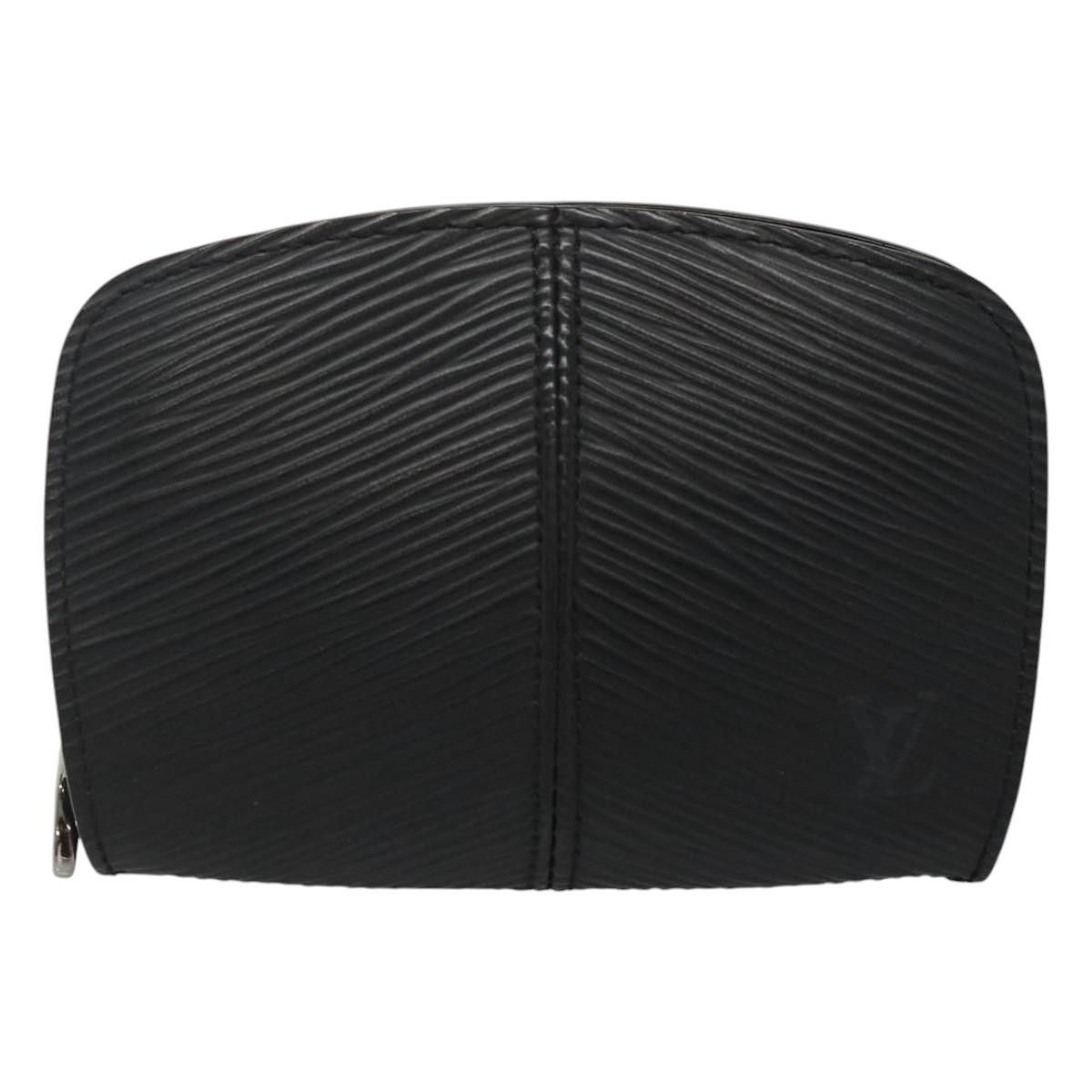 Louis Vuitton Coin Purse Wallet in Black, Women's