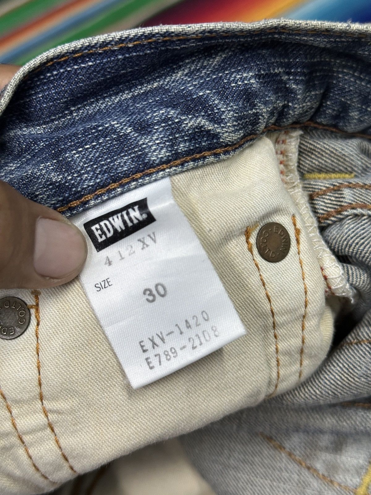 Vintage Flare 💥 Edwin Flare BootCut exclusive Vintage 💥 Size US 32 / EU 48 - 8 Thumbnail