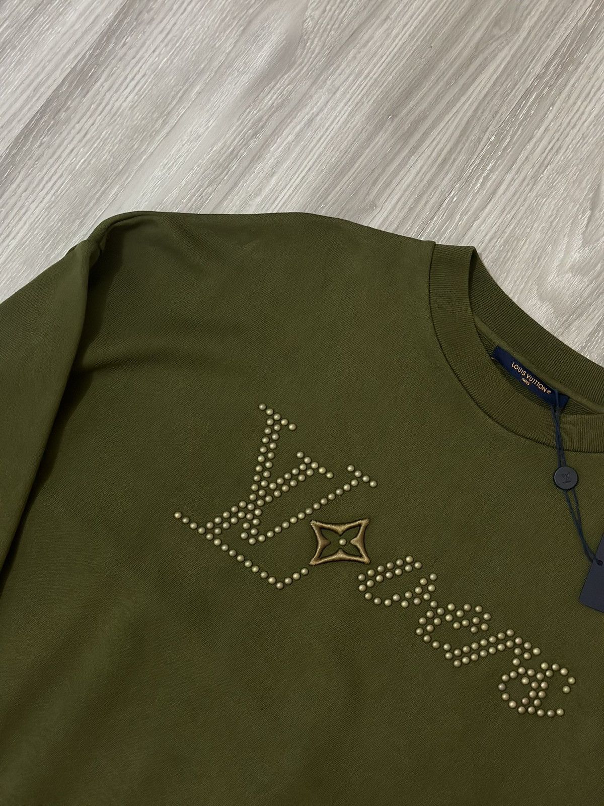 Louis Vuitton LOUIS VUITTON 2024SS Cotton Signature Sweatshir Size US L / EU 52-54 / 3 - 2 Thumbnail
