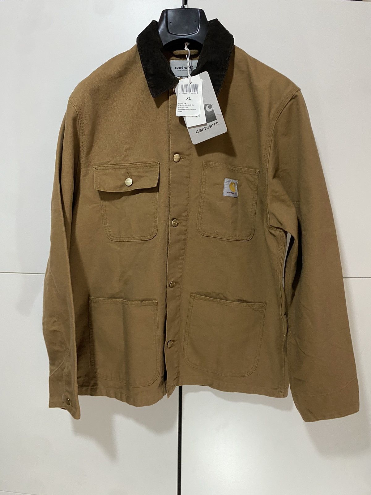 Carhartt Wip Michigan Coat Carhartt Wip x Headquarters XL brown jacket Size US XL / EU 56 / 4 - 4 Thumbnail