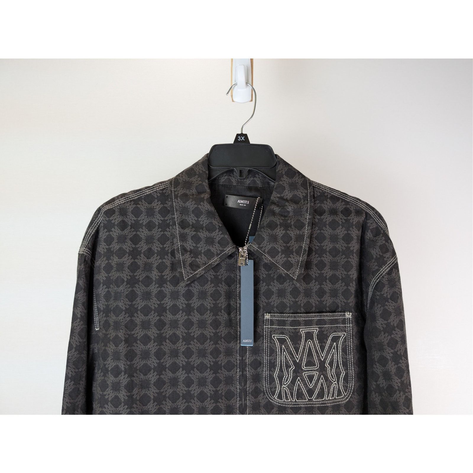 Amiri o1rshd1 MA Quad Work Jacket in Black Size US M / EU 48-50 / 2 - 3 Thumbnail