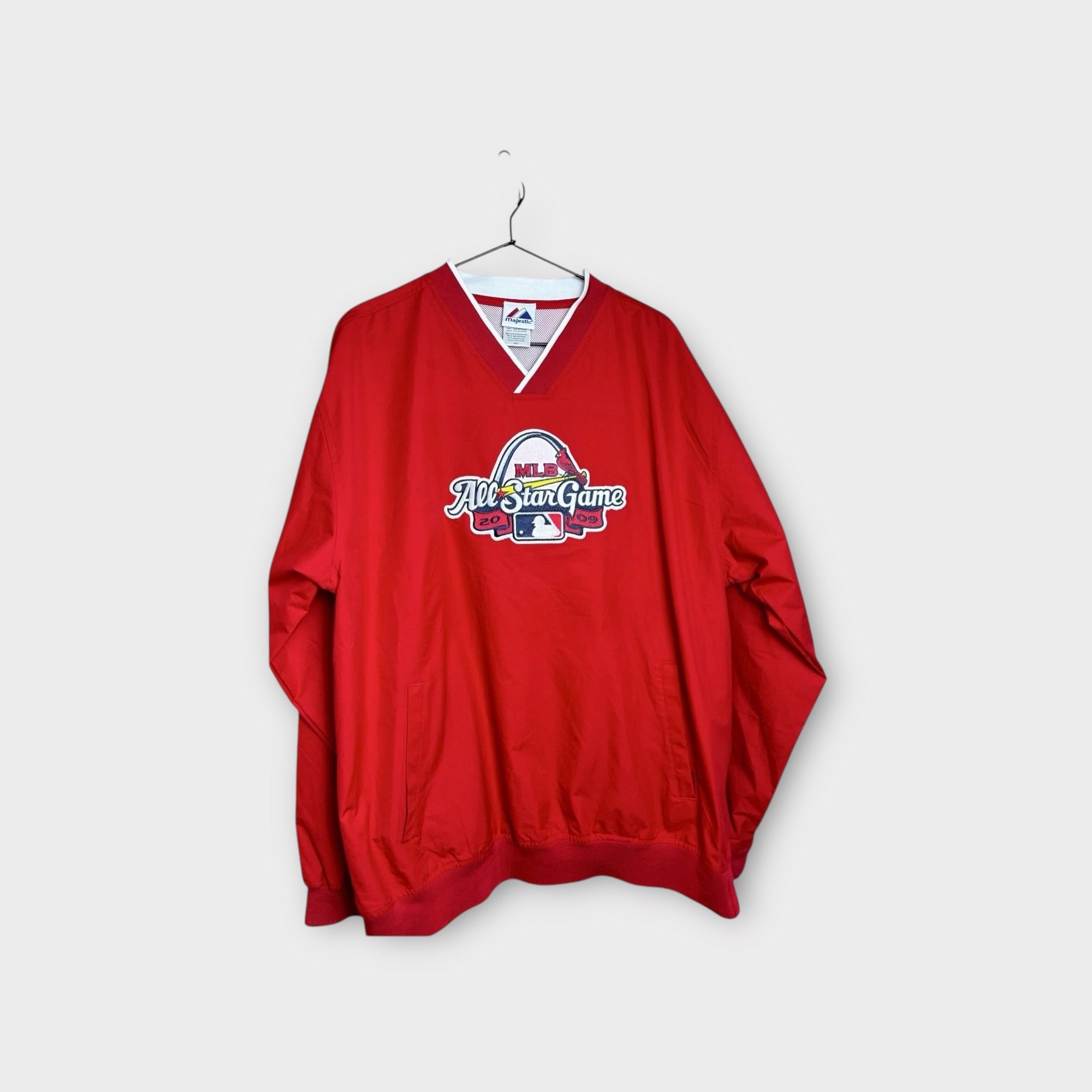 Majestic × Vintage 2009 MLB All Star Game Majestic Windbreaker Jacket Size US L / EU 52-54 / 3 - 1 Thumbnail