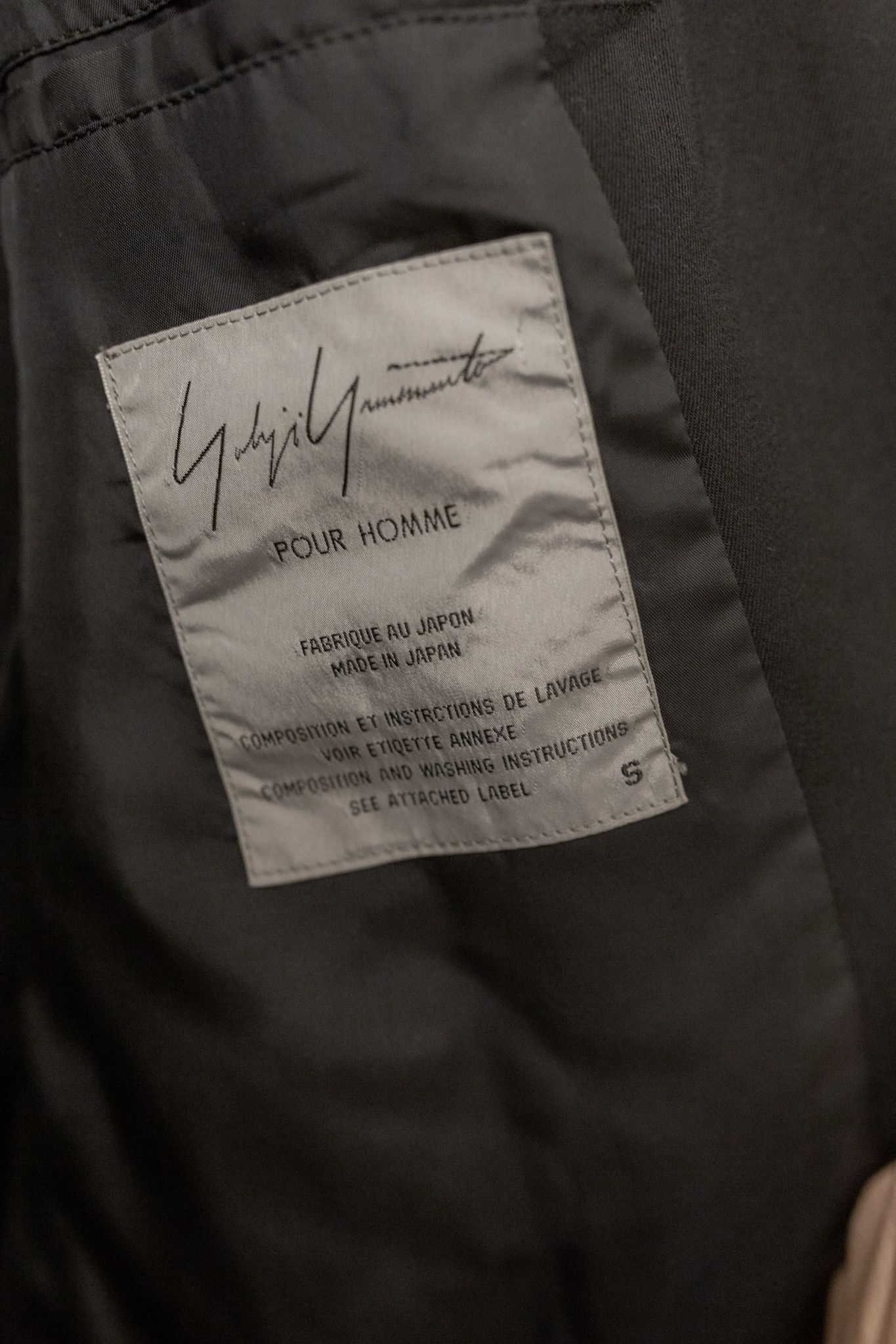 Yohji Yamamoto [FINAL PRICE] 93SS Ventless Jacket Size US S / EU 44-46 / 1 - 8 Thumbnail