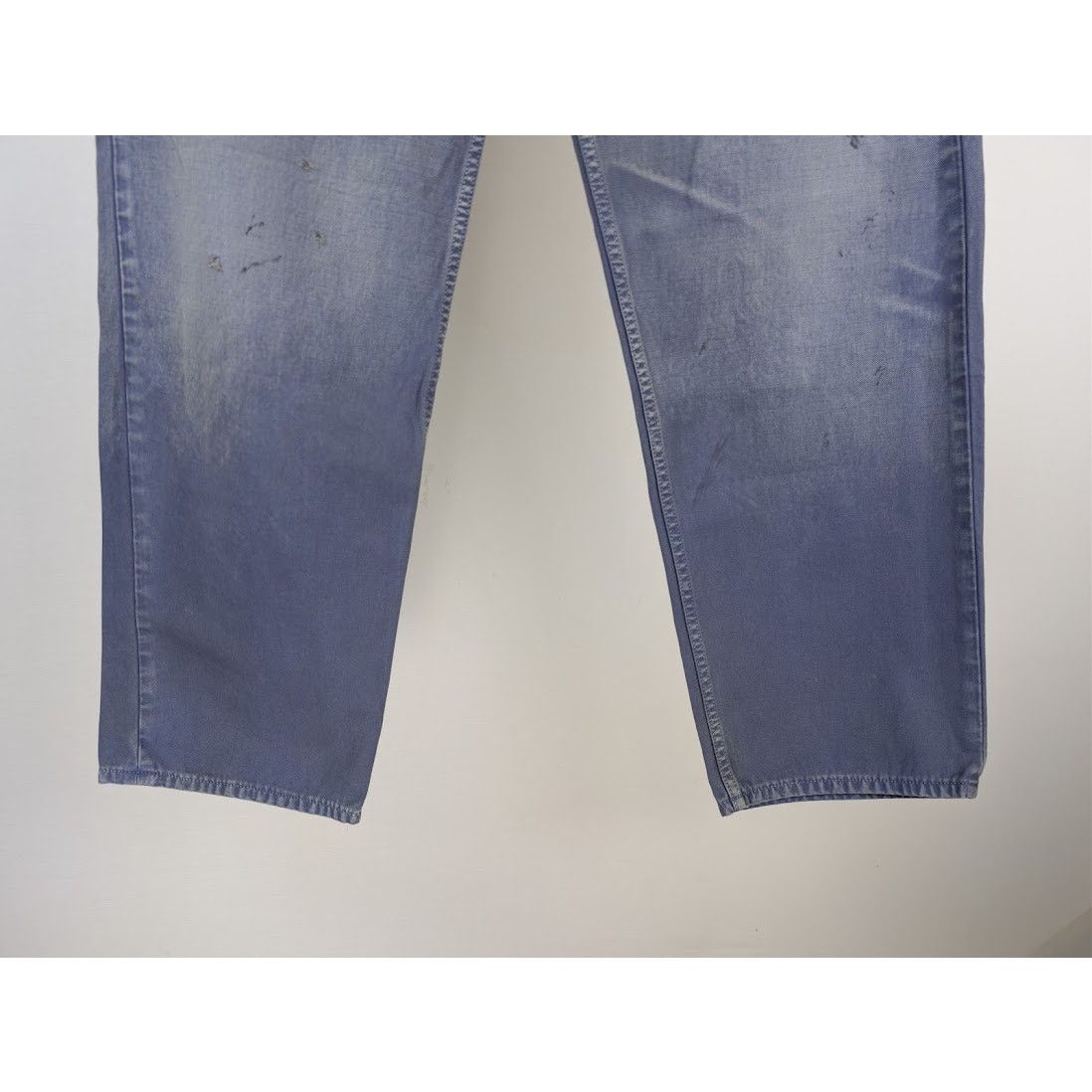 Balenciaga o1rshd1 Unisex Loose fit Jeans in Workwear Purple Size US 32 / EU 48 - 4 Thumbnail