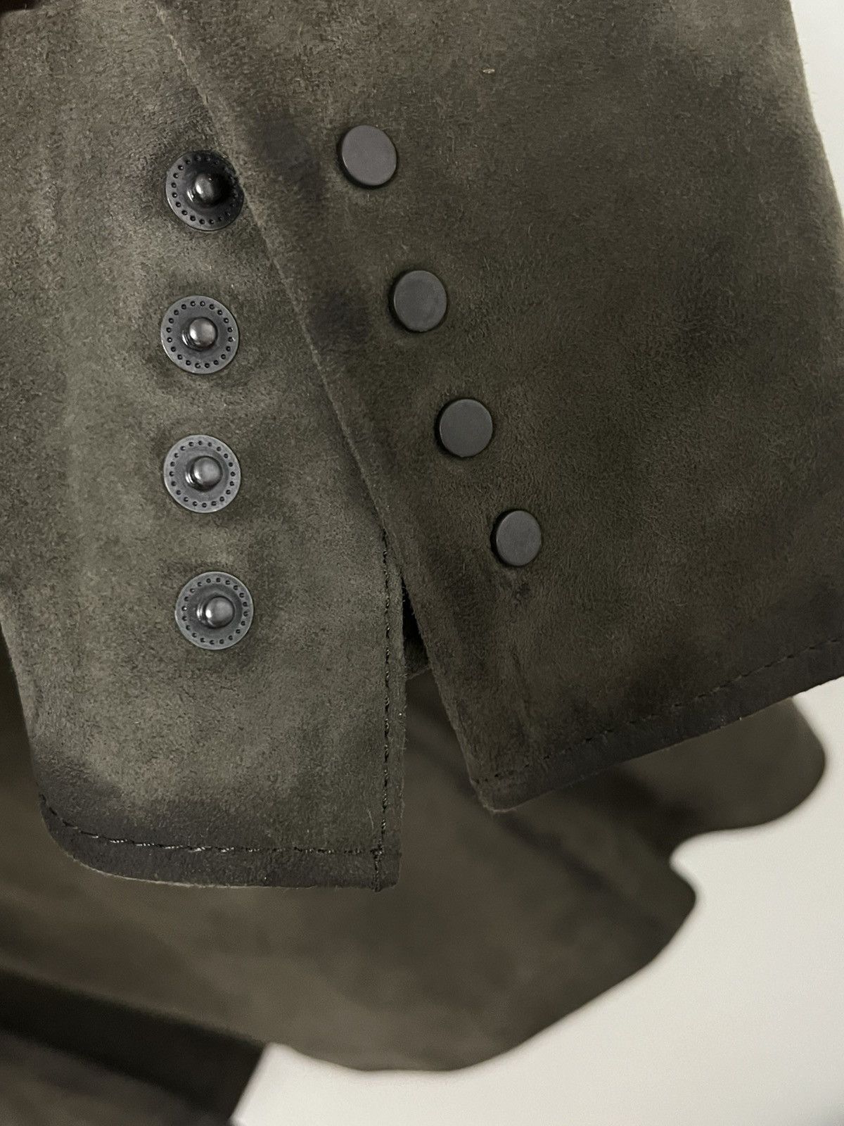 John Varvatos 3/4 garment washed leather jacket. EU 48 USA 38 Size US M / EU 48-50 / 2 - 16 Thumbnail