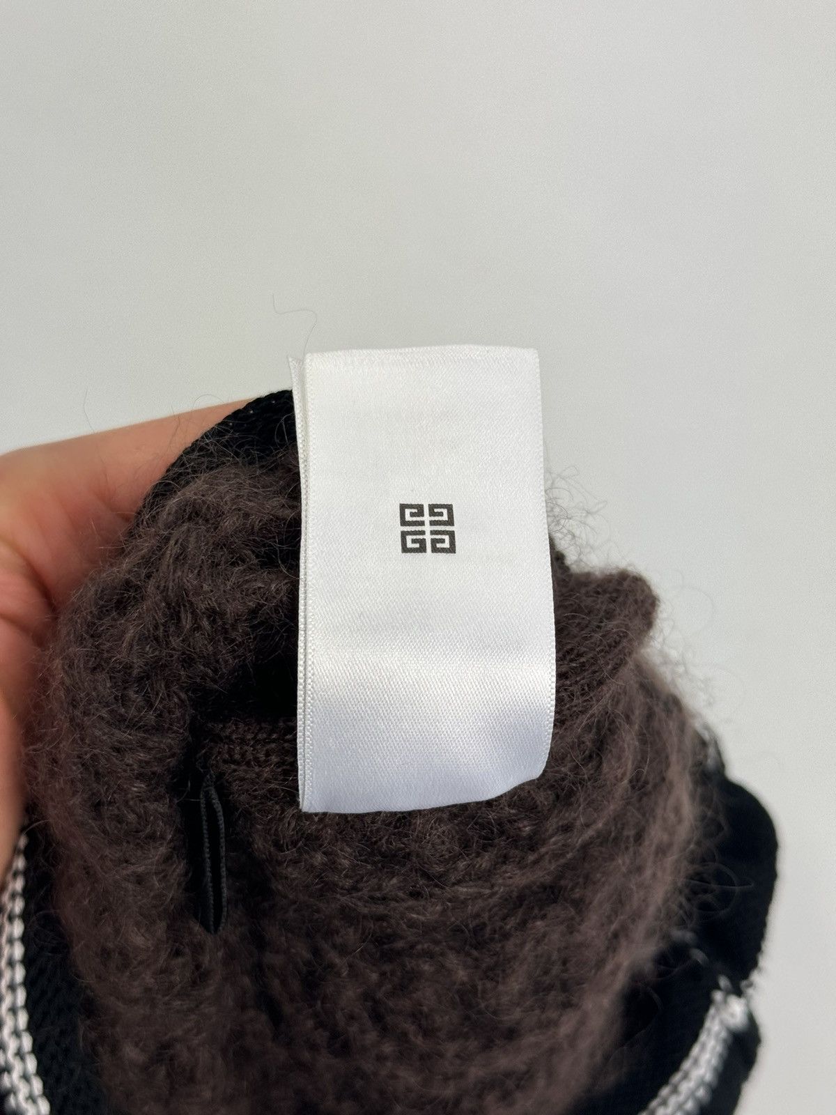 Givenchy BROWN WOOL HORN BALACLAVA Size ONE SIZE - 10 Thumbnail