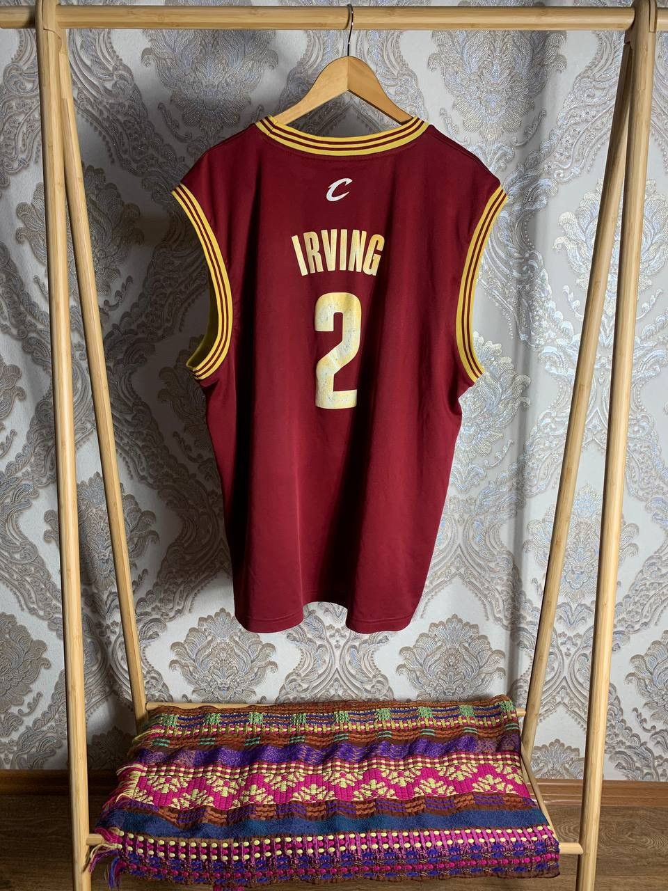 Adidas VINTAGE ADIDAS CLEVELAND IRVING 2 NBA RETRO JERSEY Y2K 90s Size US XL / EU 56 / 4 - 9 Thumbnail