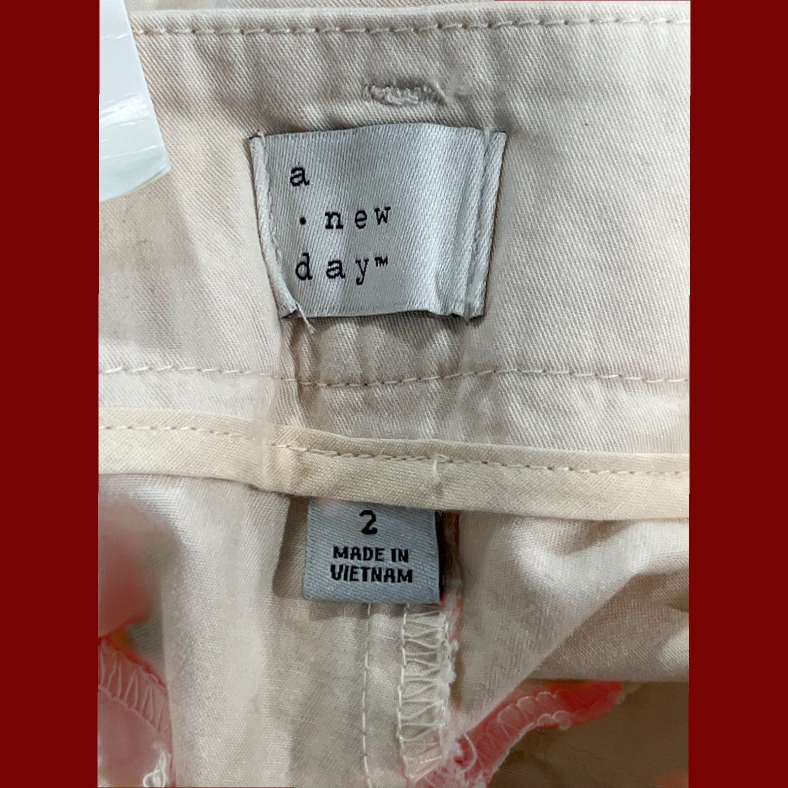 Other A New Day - Women's High Rise Straight - Leg Pants - Relaxed Size 26" / US 2 / IT 38 - 10 Thumbnail