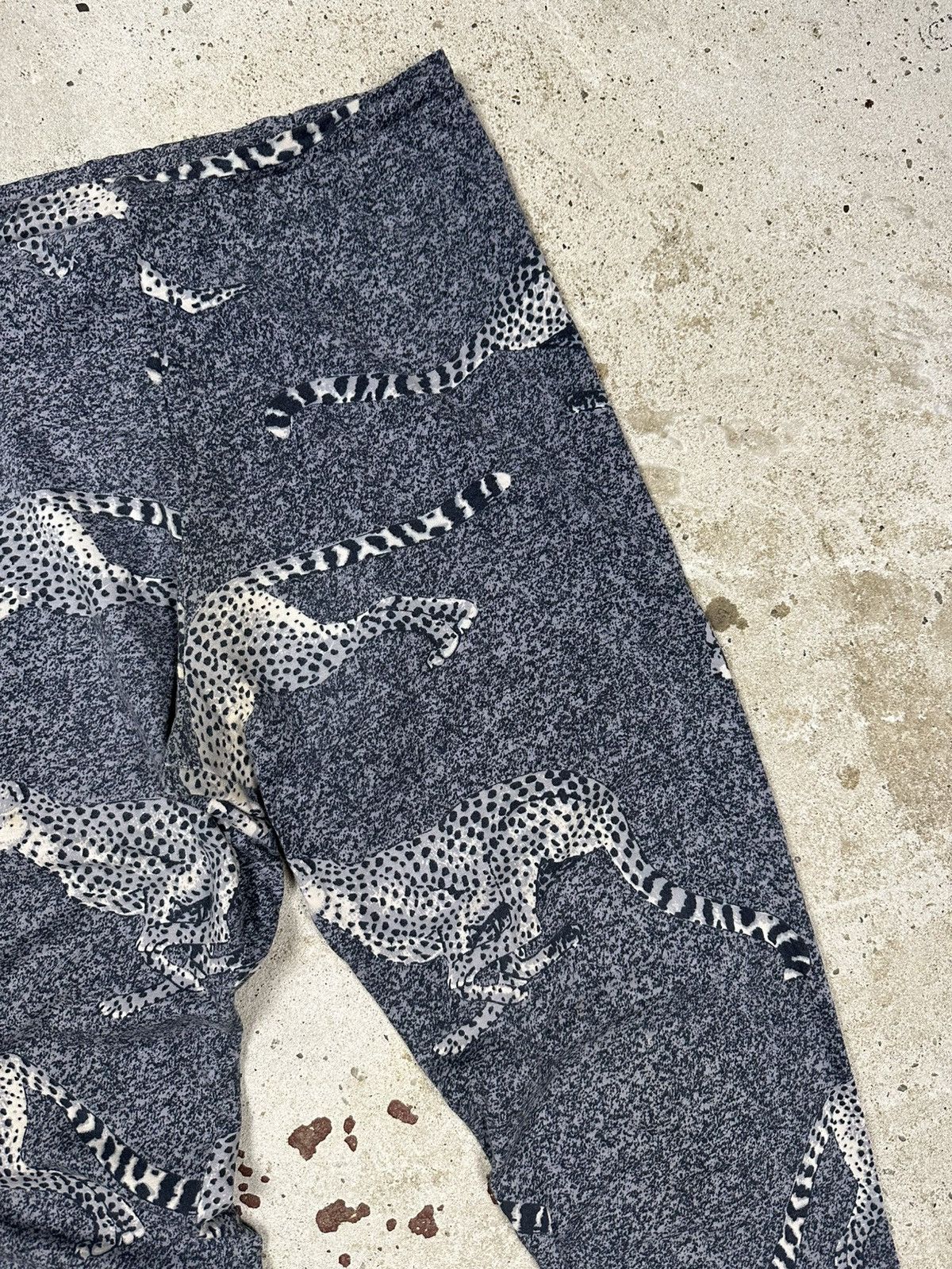 Kenzo × Vintage Vintage 90s Kenzo Jungle Gepard Print Animal Pants Leggins Size 32" / US 10 / IT 46 - 6 Thumbnail