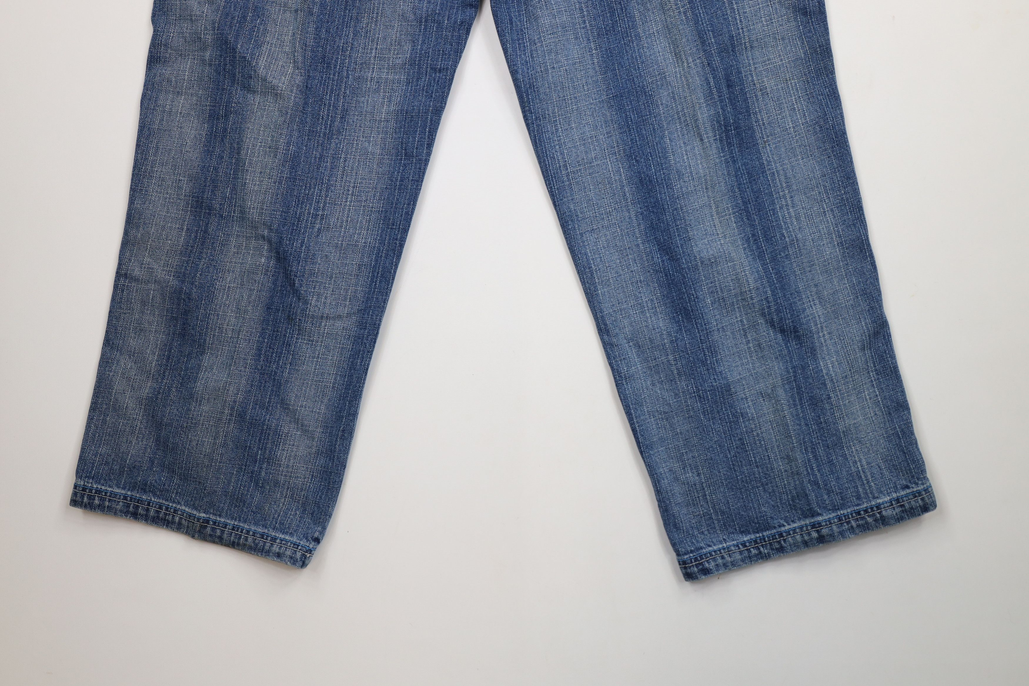 Vintage Vintage 90s Streetwear Fit Wide Leg Skateboard Jeans Blue Size US 36 / EU 52 - 14 Thumbnail