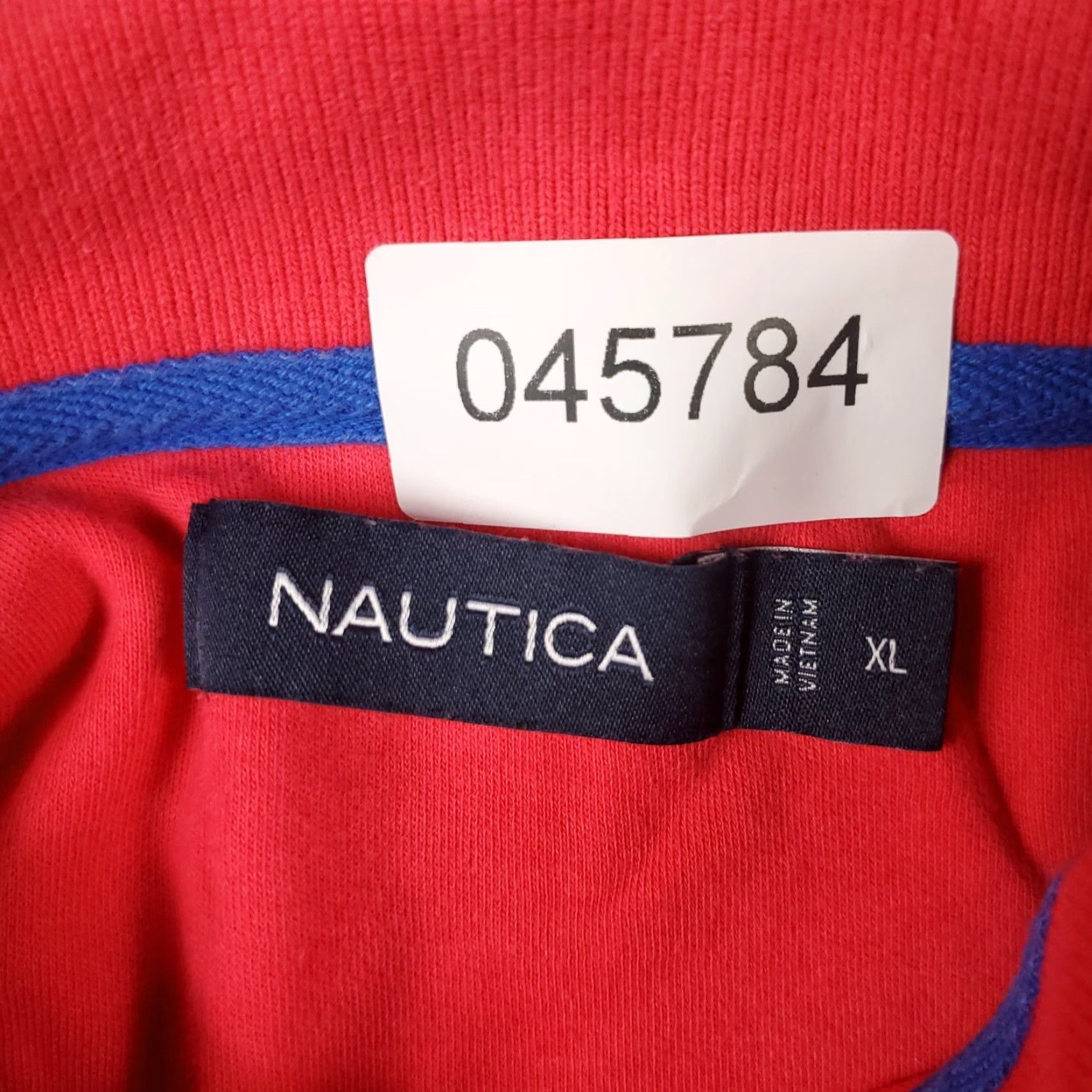 Nautica Nautica Polo Shirt Adult XL Pink Solid Casual Short Sleeve Mens Size US XL / EU 56 / 4 - 6 Thumbnail