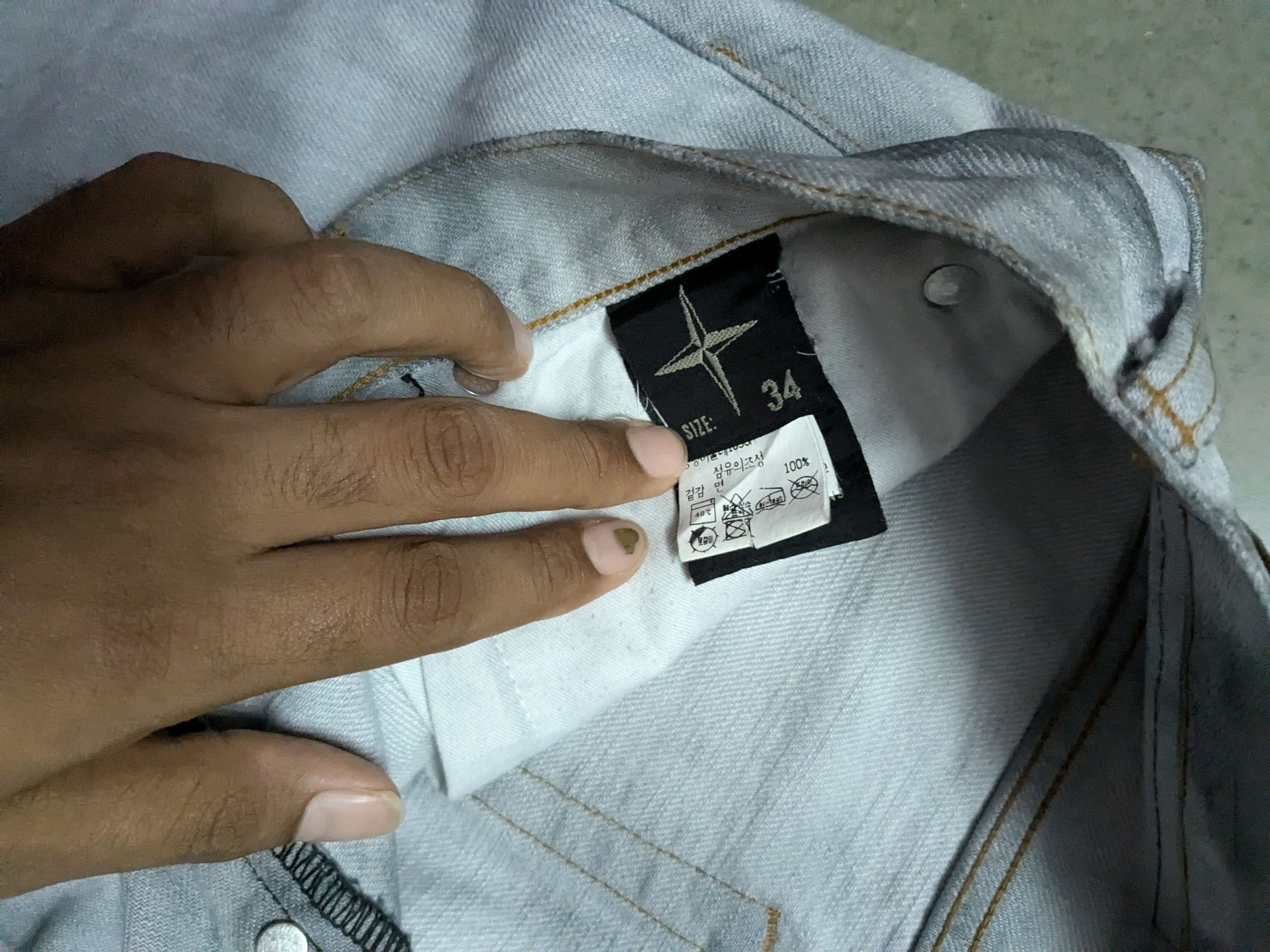 Stone Island GREY STONE ISLAND DENIM Size US 34 / EU 50 - 7 Thumbnail