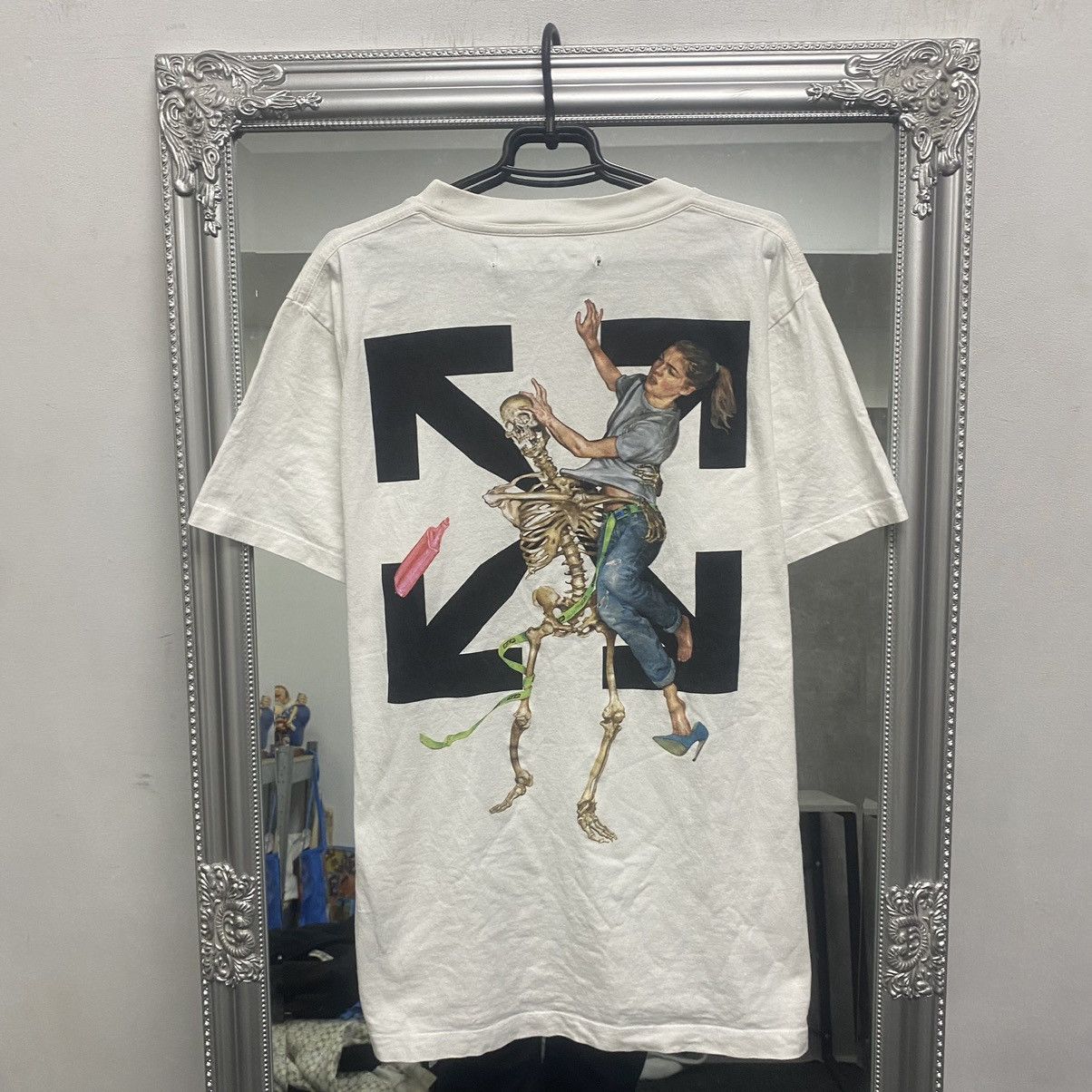 Off-White Off white t shirt pascat skeleton Size US XL / EU 56 / 4 - 1 Thumbnail