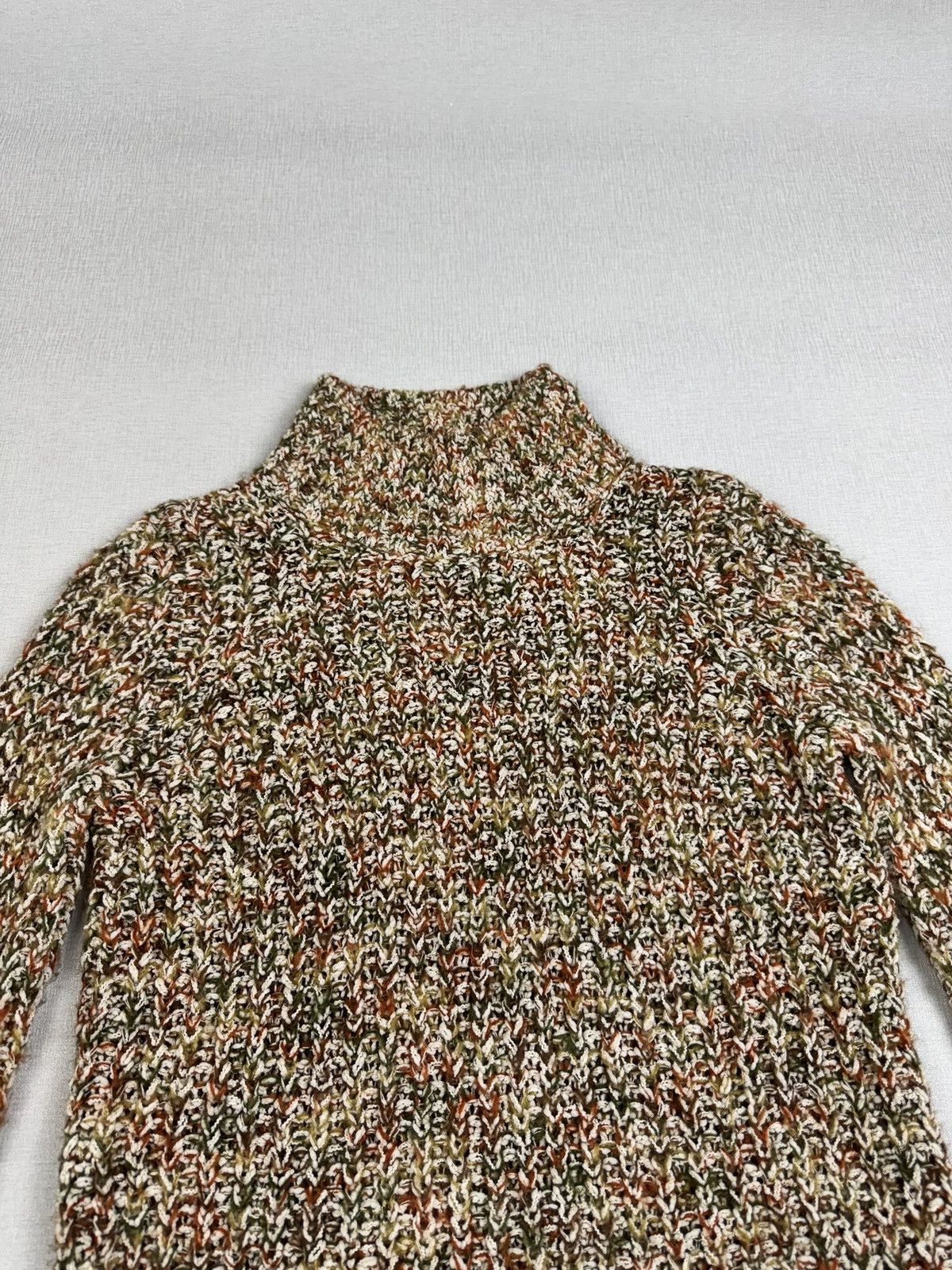 Japanese Brand × Vintage Vintage Ribbed Knit Sweater Jumper Women’s size 10 Size L / US 10 / IT 46 - 3 Thumbnail