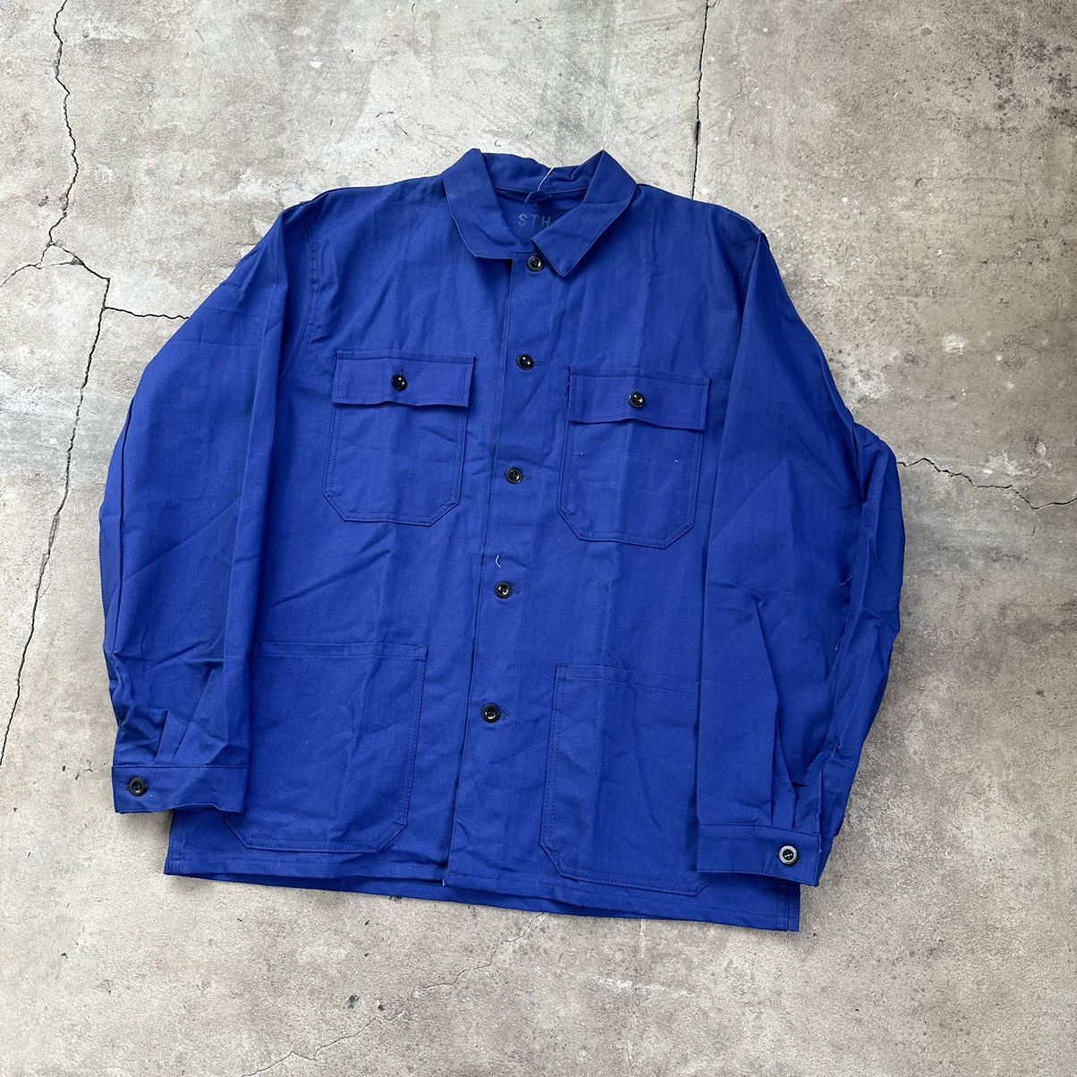 Le Laboureur Vintage French work chore jacket Size US L / EU 52-54 / 3 - 2 Thumbnail