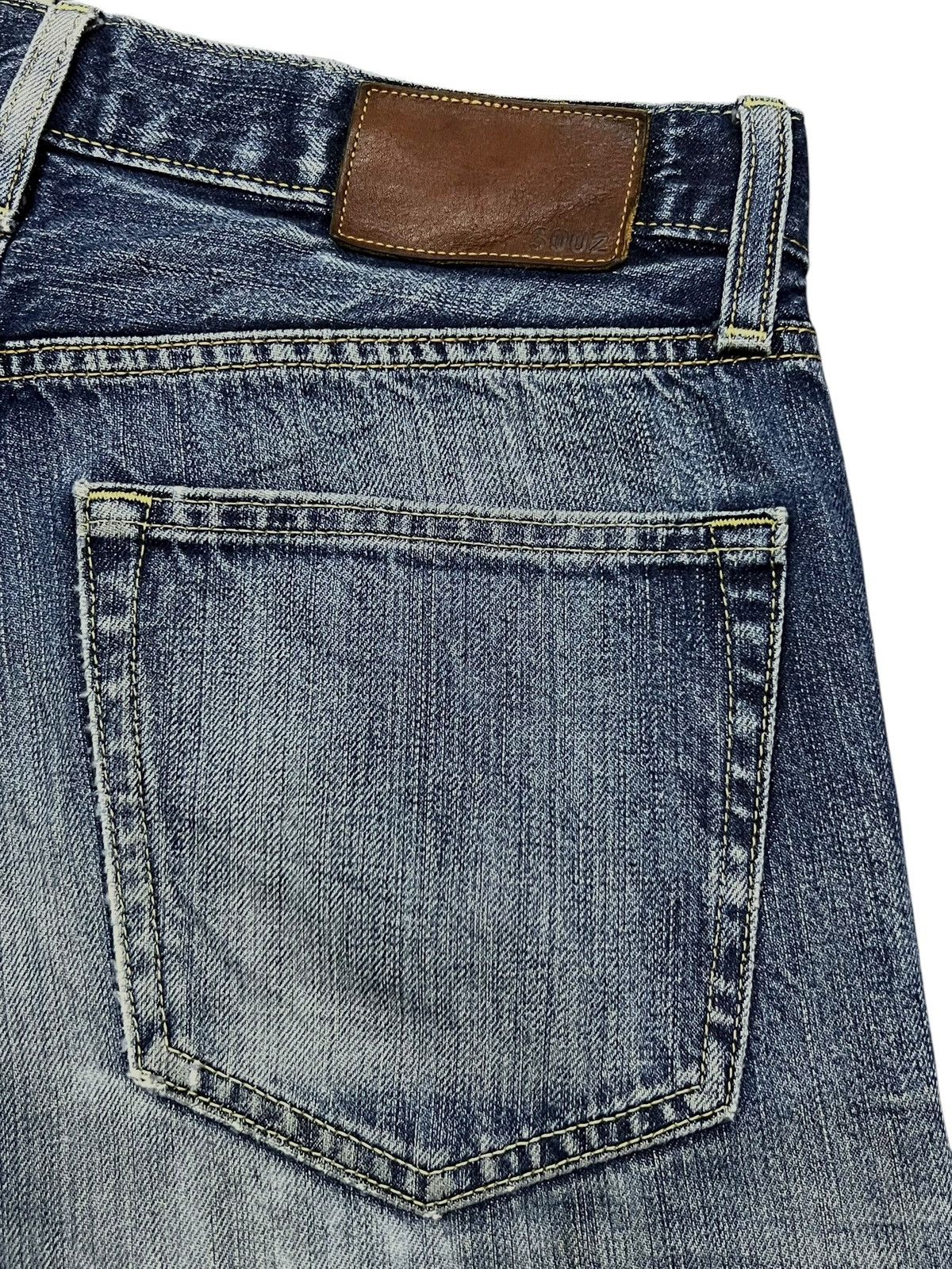 Uniqlo Vintage Uniqlo UJ - Faded Wash, Distressed Denim Size US 31 - 9 Thumbnail