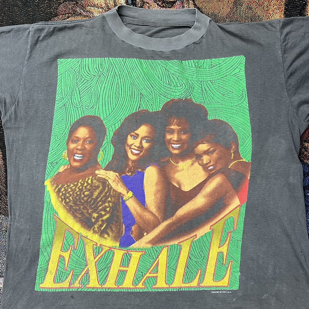 Rap Tees Very Rare Exhale Whitney Houston Rap Tee Size US L / EU 52-54 / 3 - 1 Thumbnail