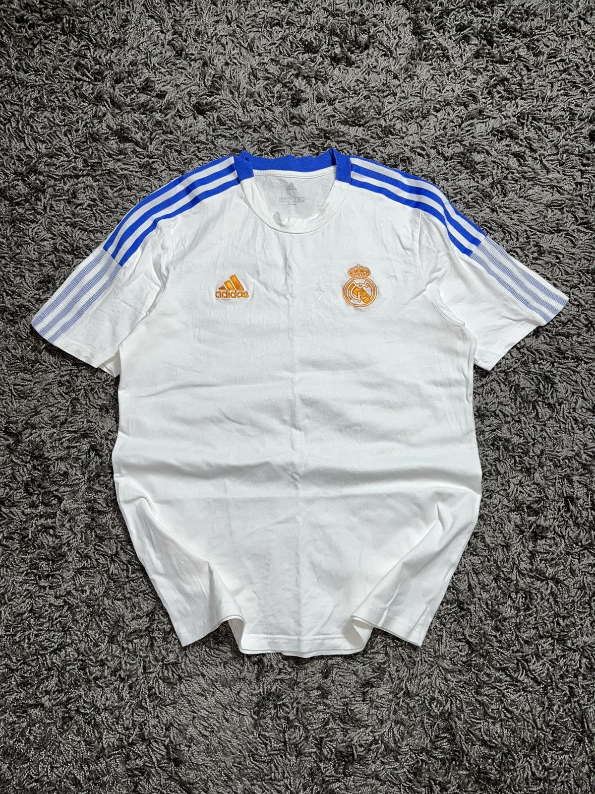 Adidas ADIDAS REAL MADRID 2020/21 TRAINING FOOTBALL JERSEY SHIRT Size US L / EU 52-54 / 3 - 1 Thumbnail