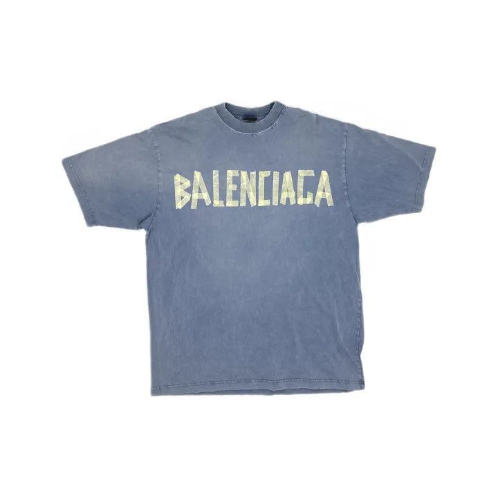 Balenciaga Balenciaga Faded Logo T-Shirt Short Sleeve 0079-2507 Size US M / EU 48-50 / 2 - 2 Thumbnail