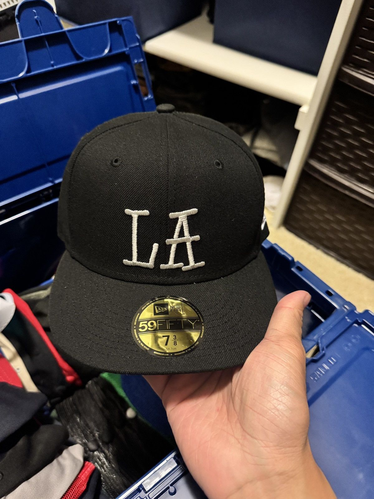 Stussy LA NEW ERA CAP 7 3/8