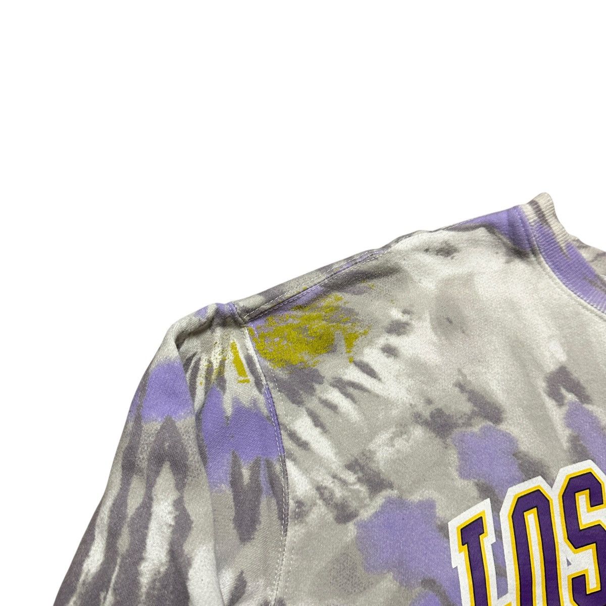 NBA Women’s Y2K Los Angeles Lakers Tie Dye Sweatshirt Size L / US 10 / IT 46 - 5 Thumbnail