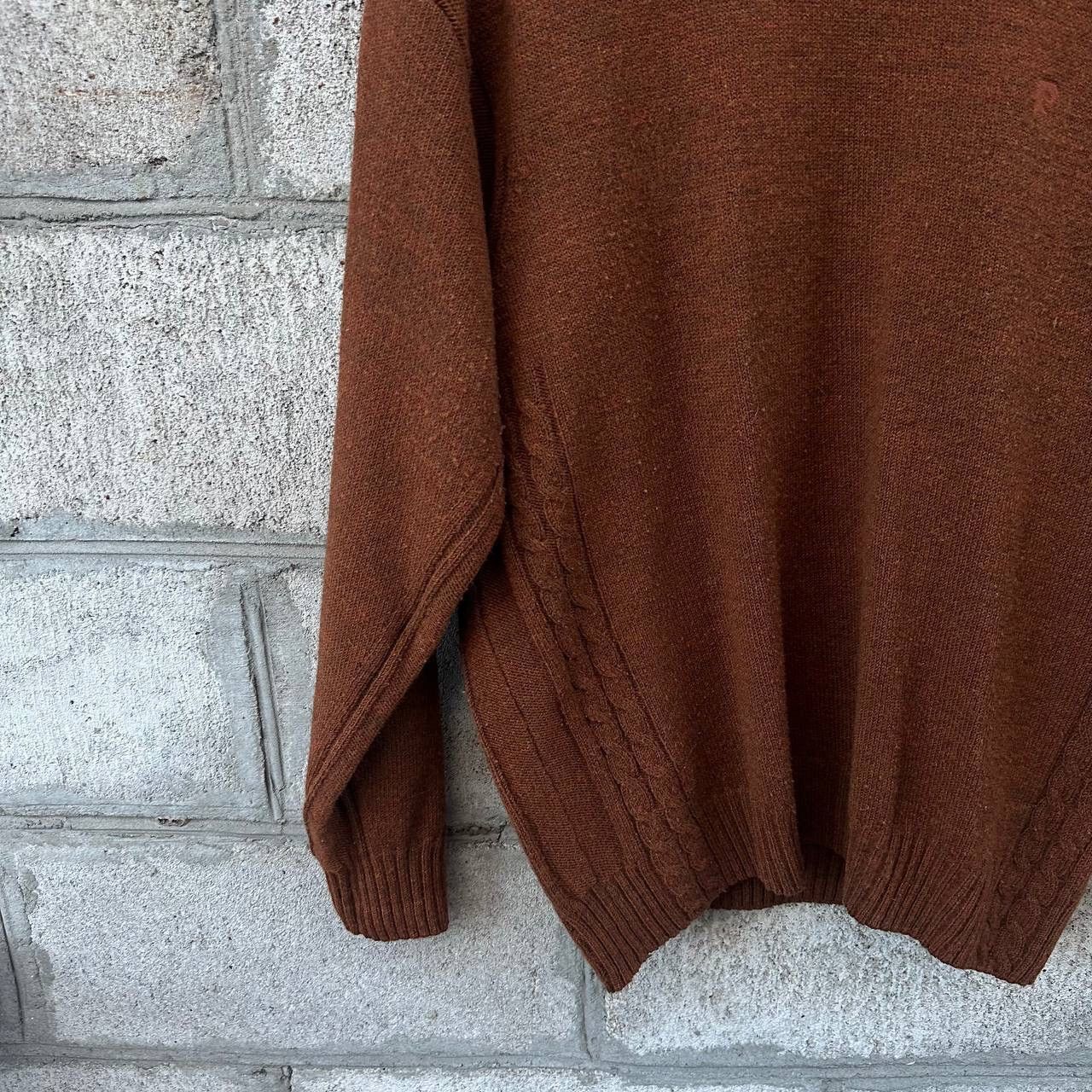 Pierre Cardin Vintage Pierre Cardin Man’s Knit Sweater Orange Sizs L Y2K Size US L / EU 52-54 / 3 - 4 Thumbnail